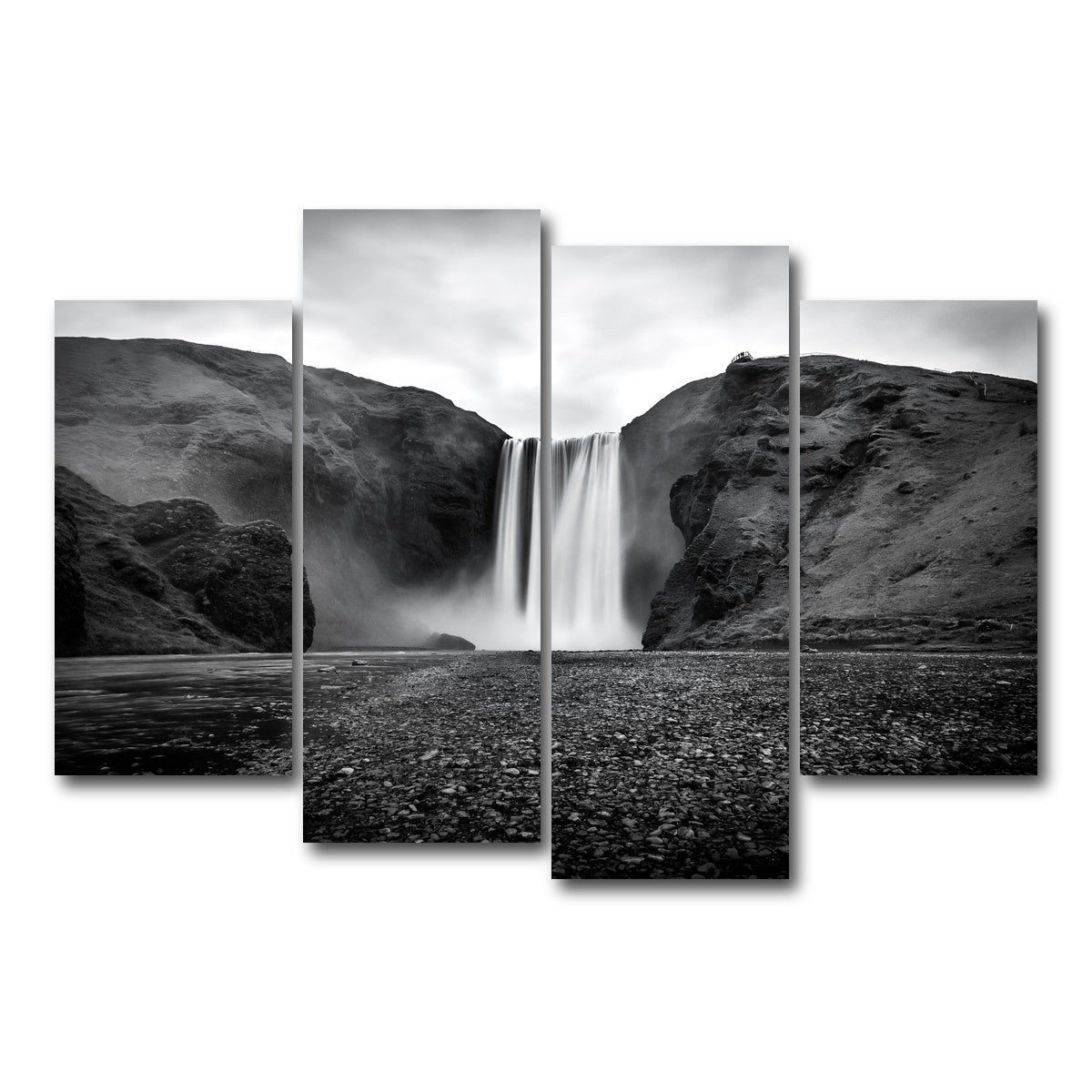 AUTO-MOCKUP WHITE | Grey Fall | 4 Piece | Gallery Wrap Canvas | group=4_short