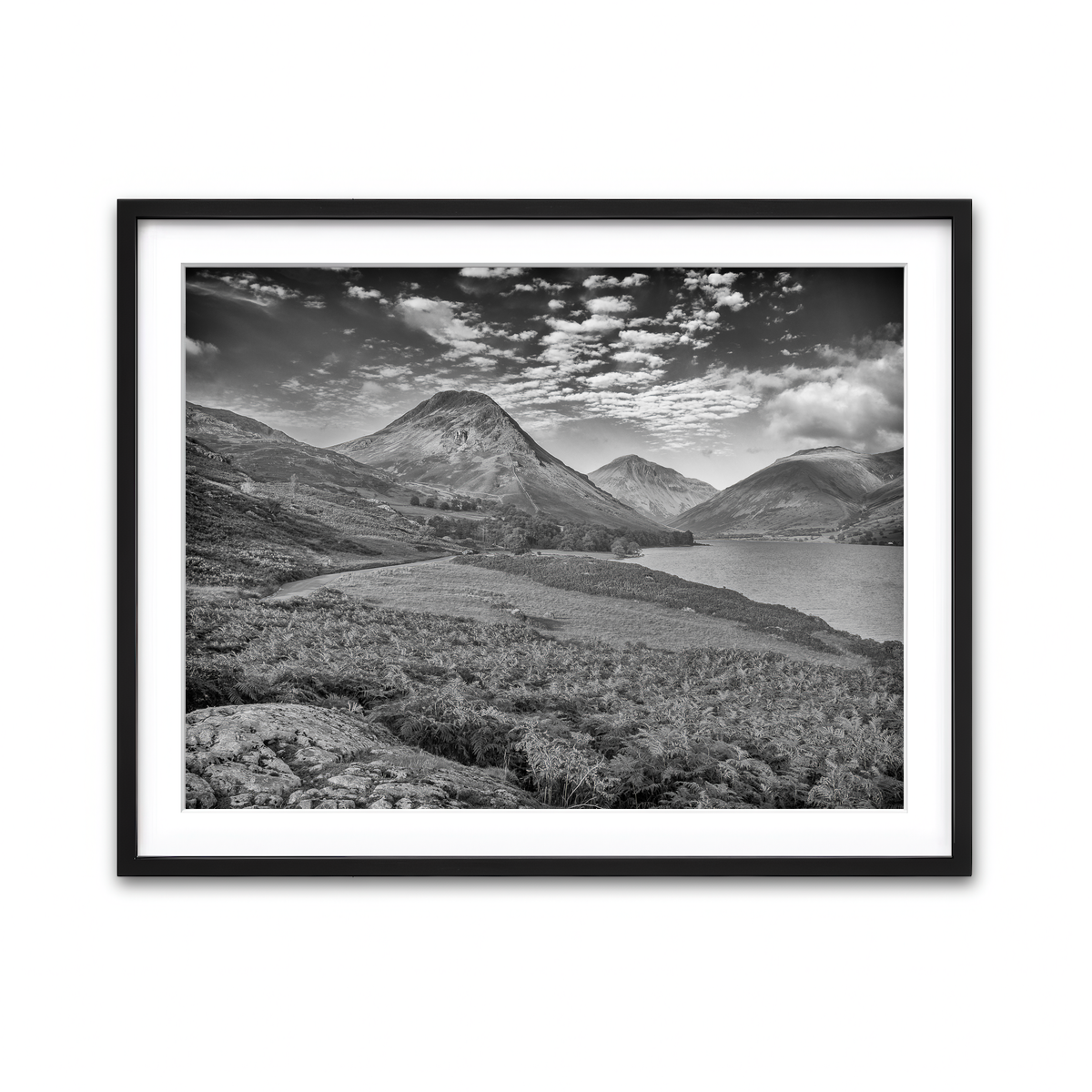 Framed Print 4x3 Black