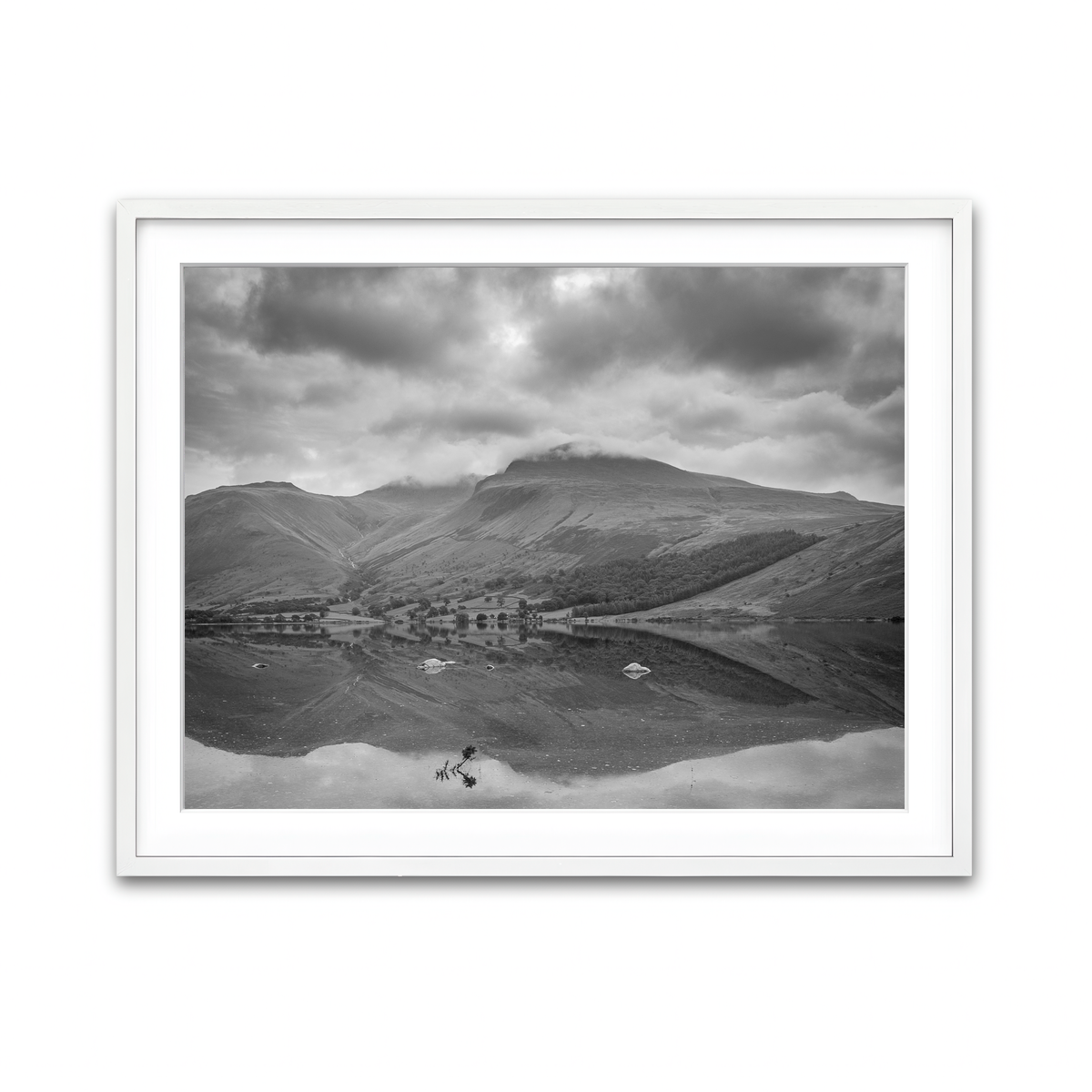 Framed Print 4x3 White