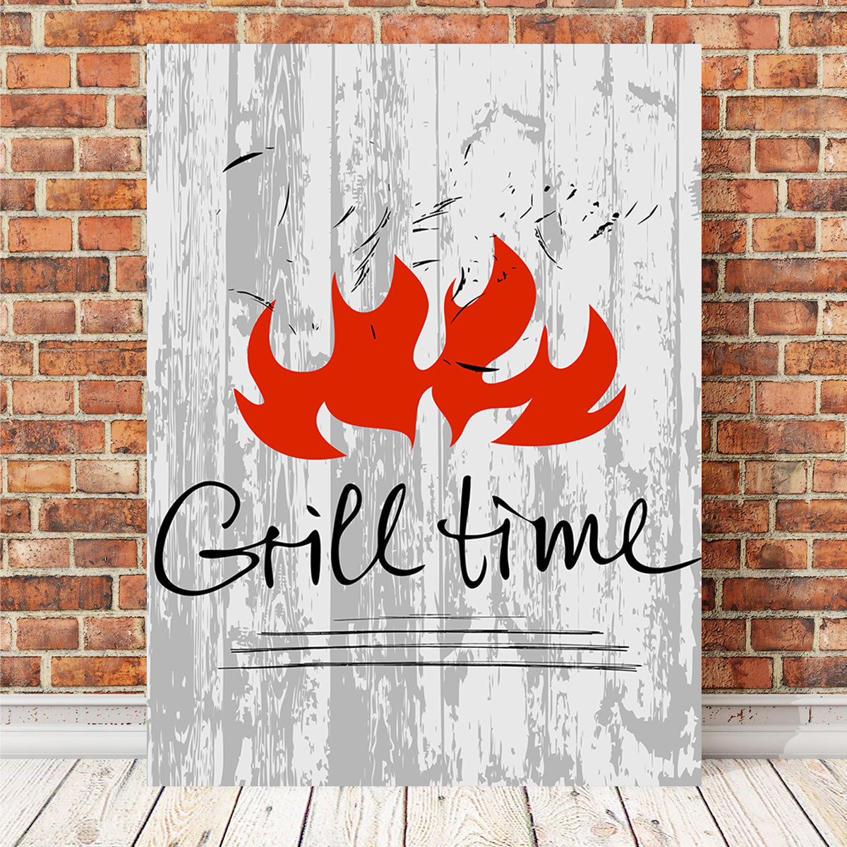 Grill Time Wall Art