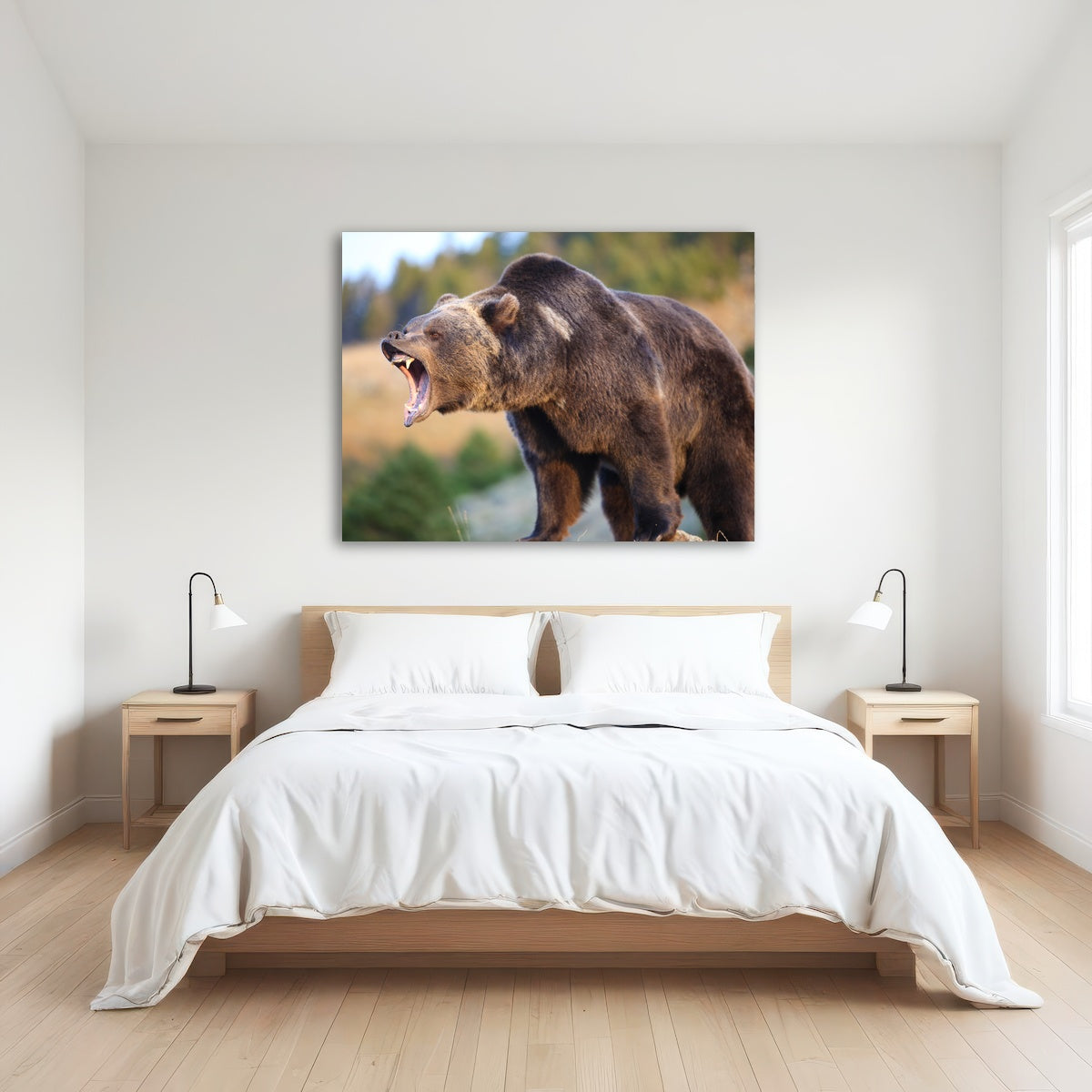 AUTO-MOCKUP ROOM | Grizzly Bear Growling