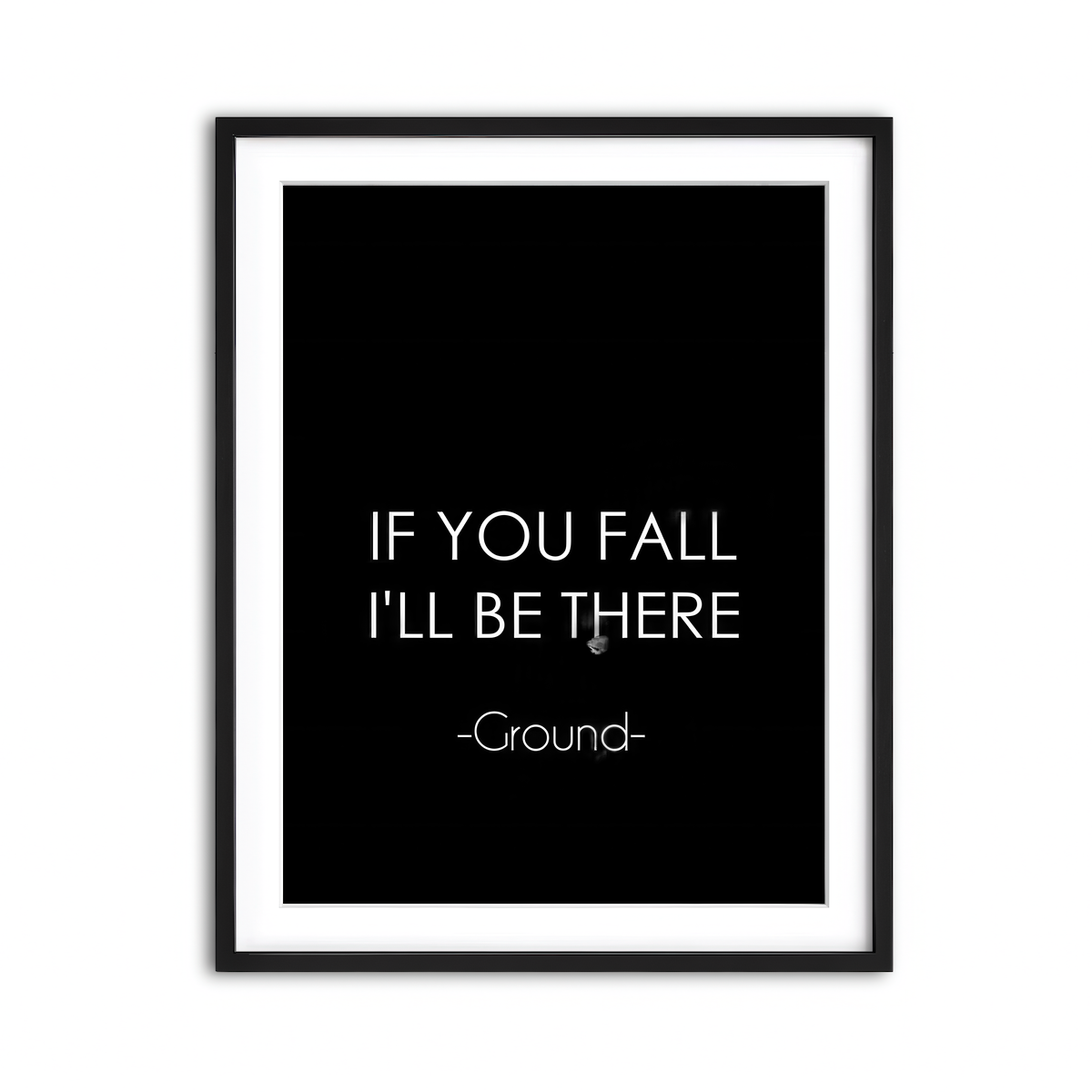 Framed Print 3x4 Black