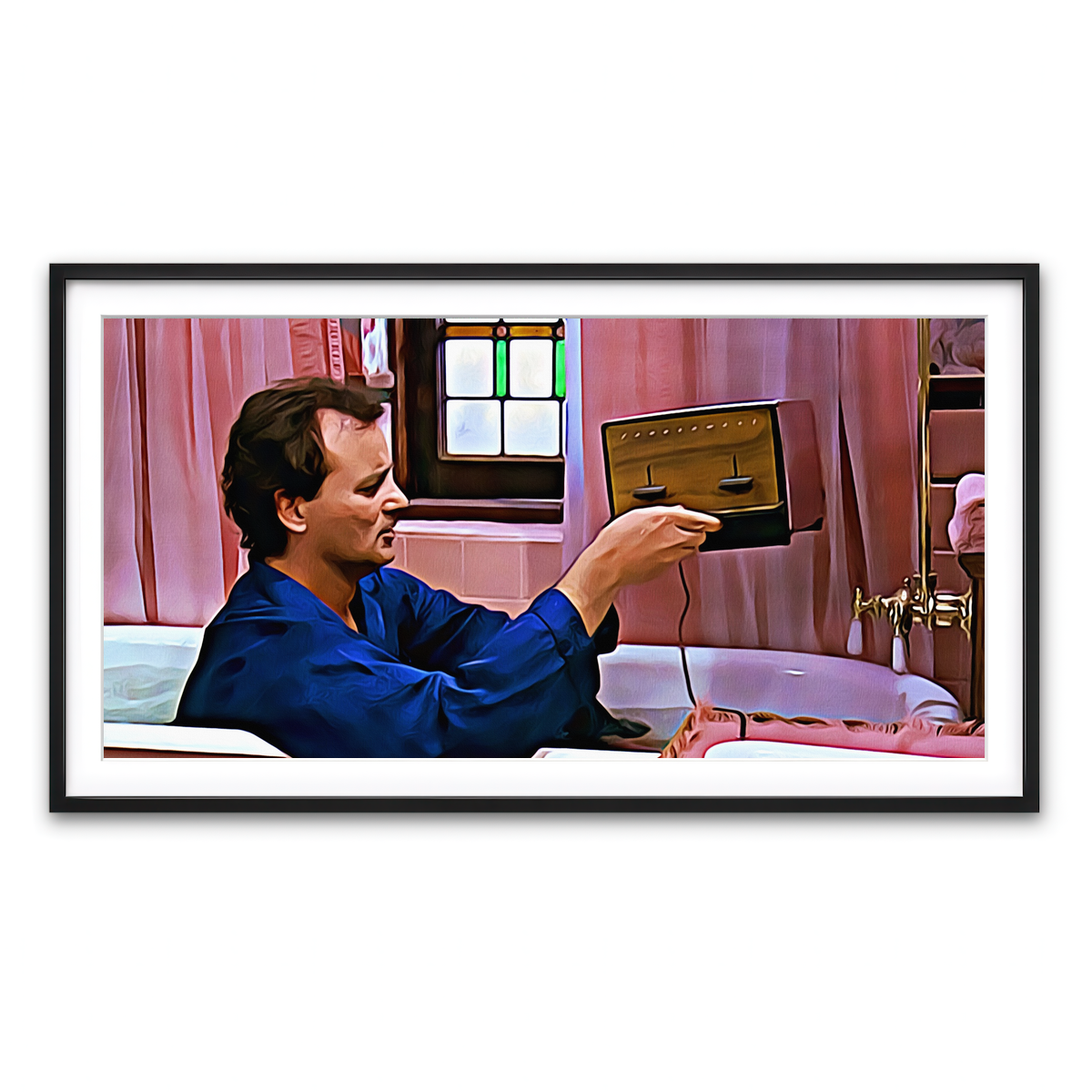 Framed Print 2x1 Black