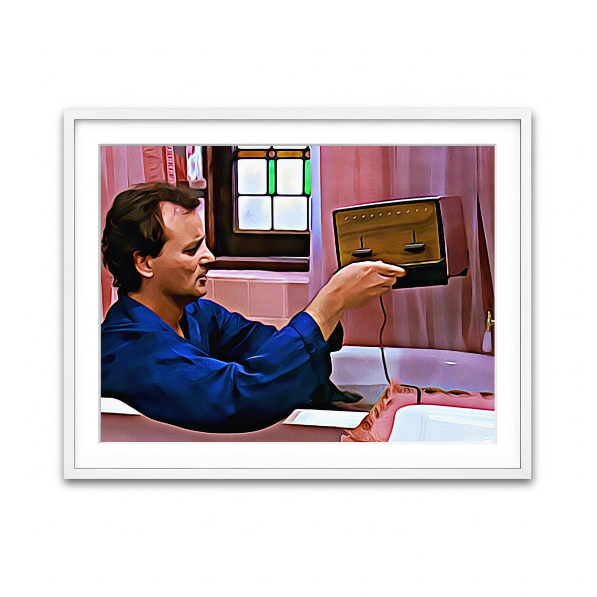 Framed Print 4x3 White