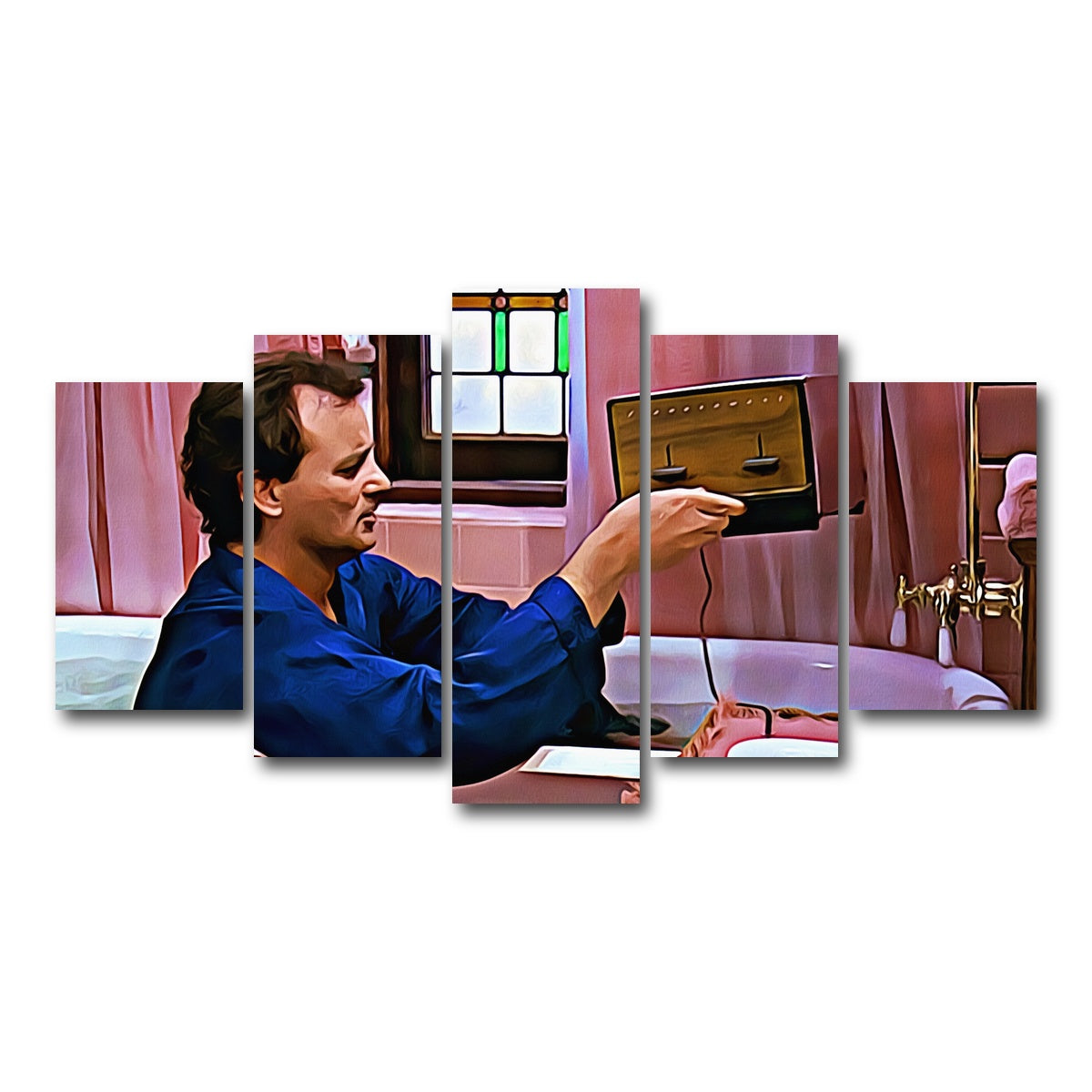 AUTO-MOCKUP WHITE | Groundhog Day Toaster | 5 Piece | Gallery Wrap Canvas | group=5_normal