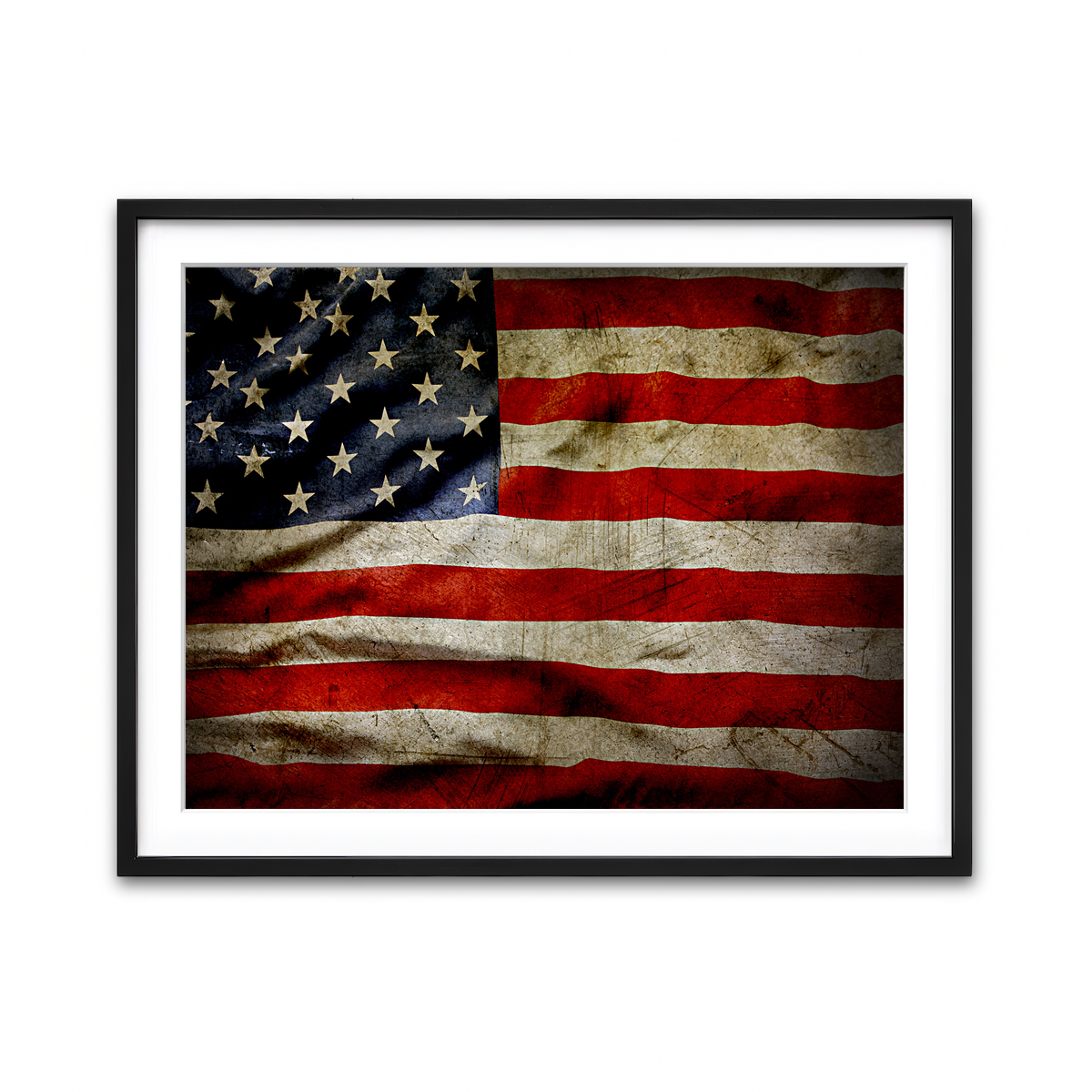 Framed Print 4x3 Black