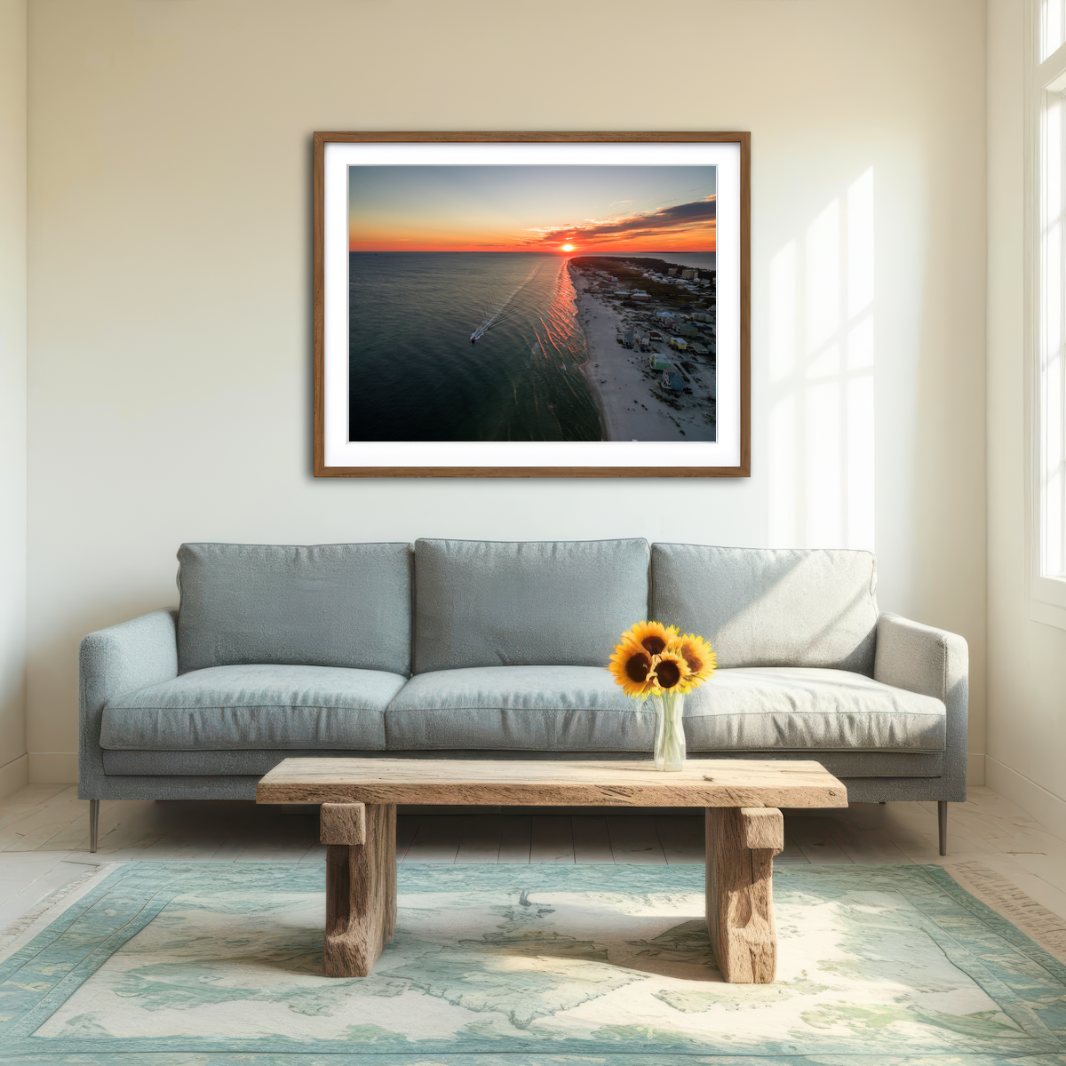 AUTO-MOCKUP ROOM | Gulf Shores - Fort Morgan Wall Art