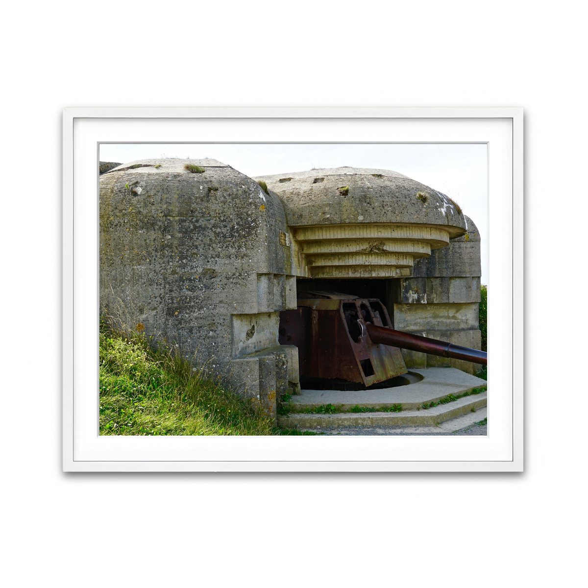 Framed Print 4x3 White