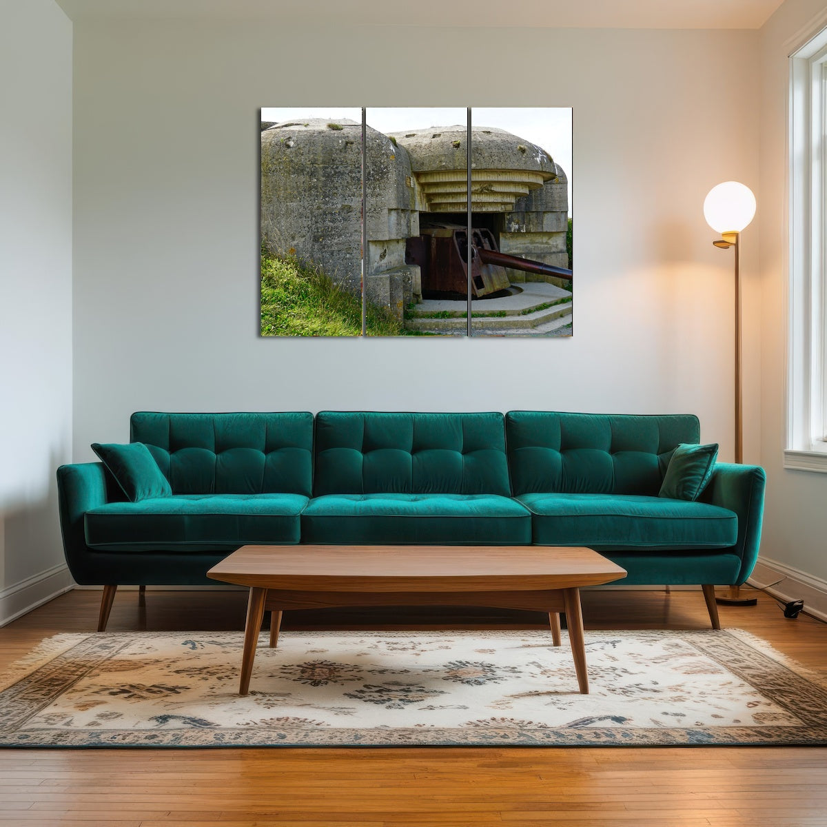 AUTO-MOCKUP ROOM | Gun Battery Normandy Beachhead