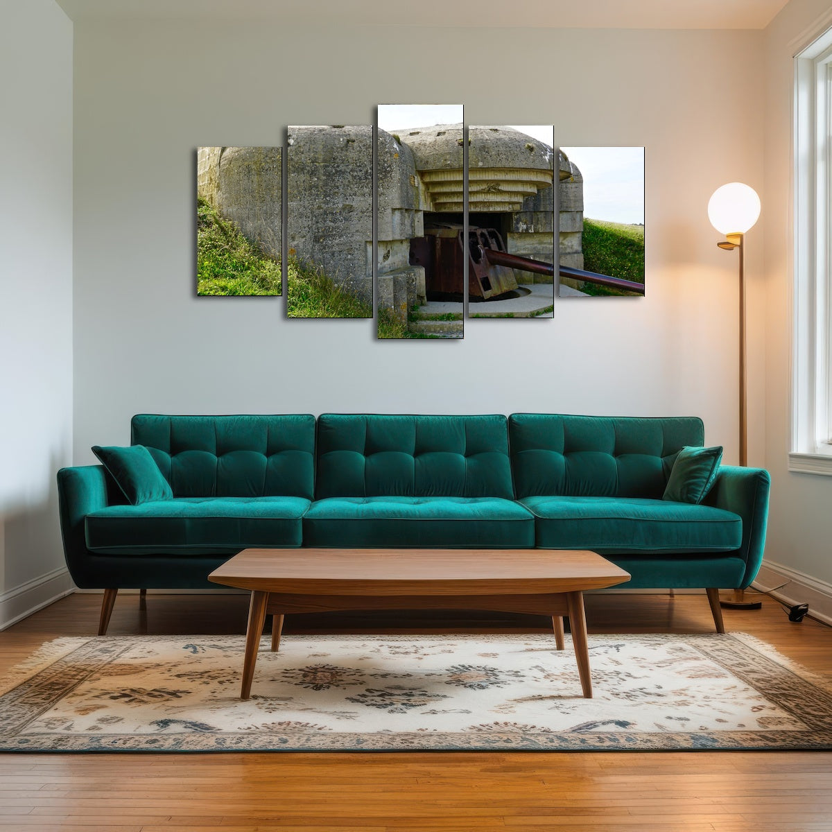 AUTO-MOCKUP ROOM | Gun Battery Normandy Beachhead