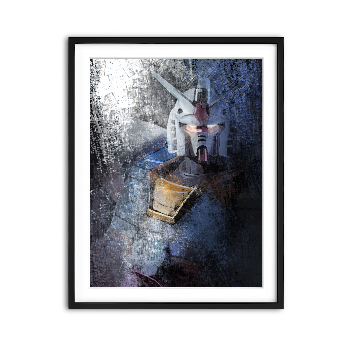 Framed Print 3x4 Black