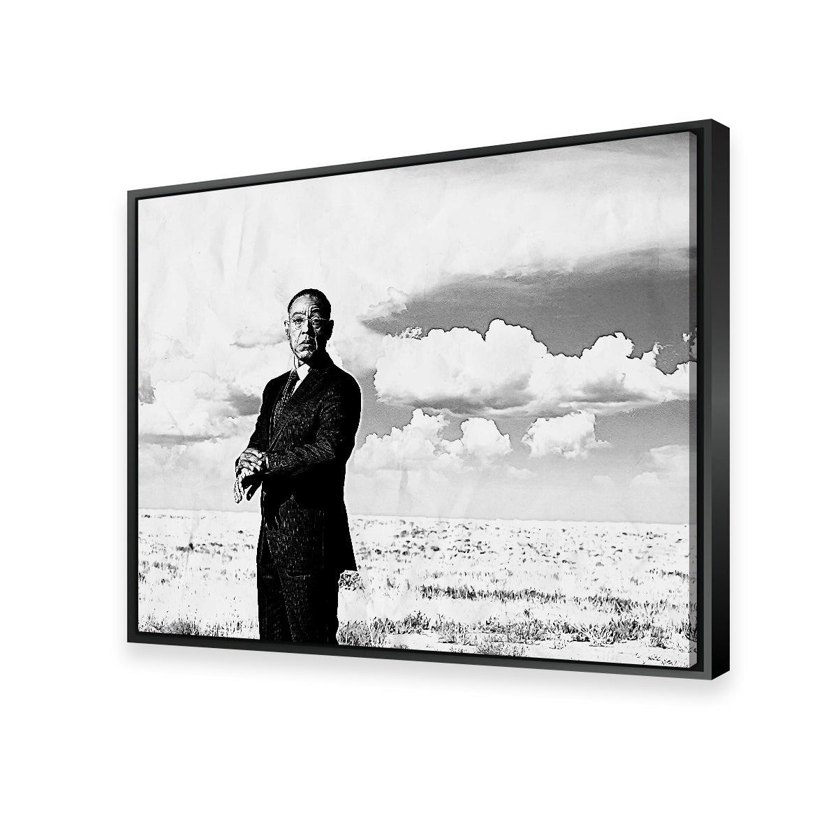 Gus Fring Grayscale Wall Art