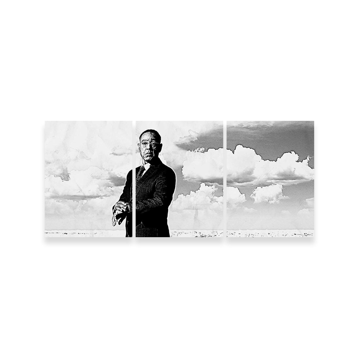 Gus Fring Grayscale Wall Art