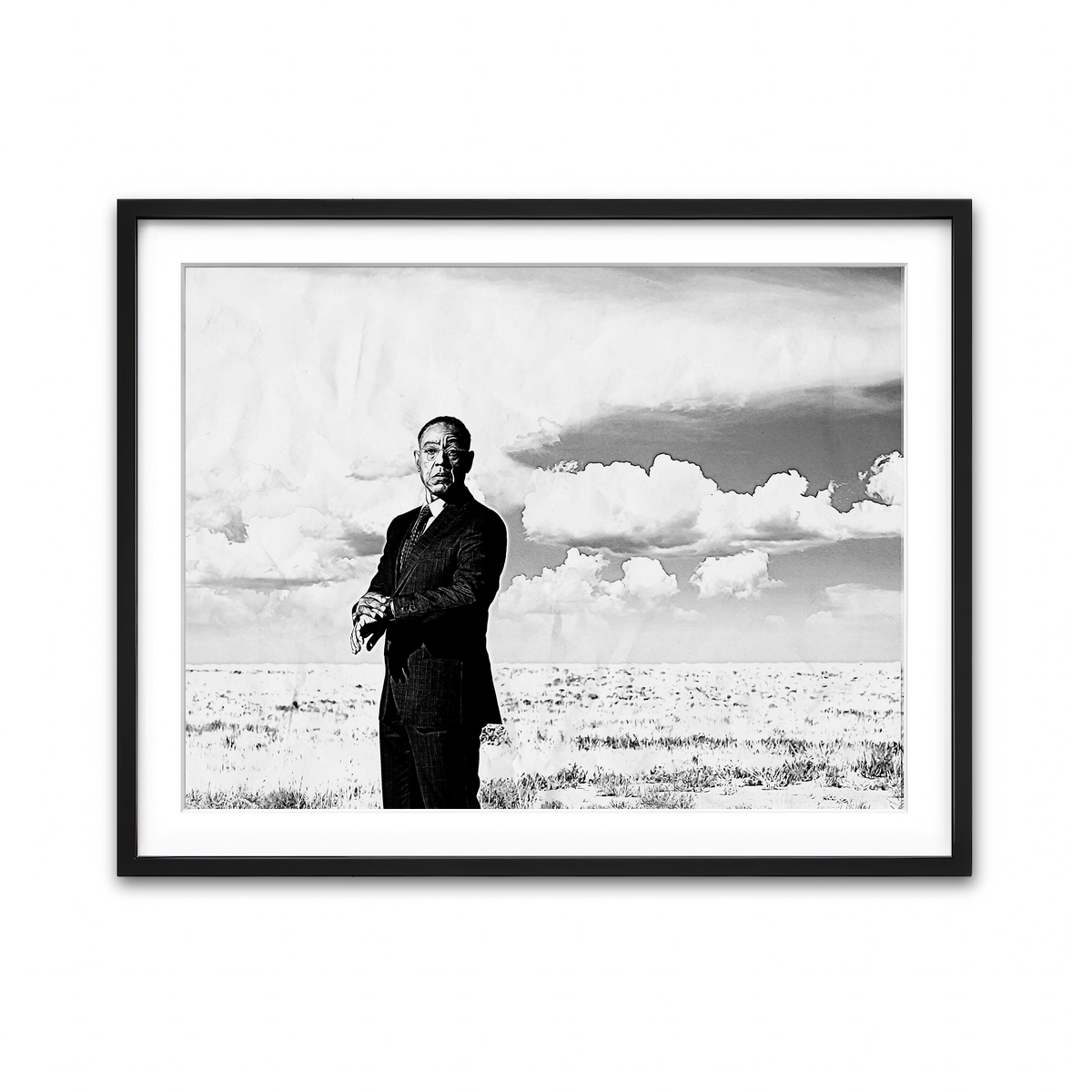 Framed Print 4x3 Black