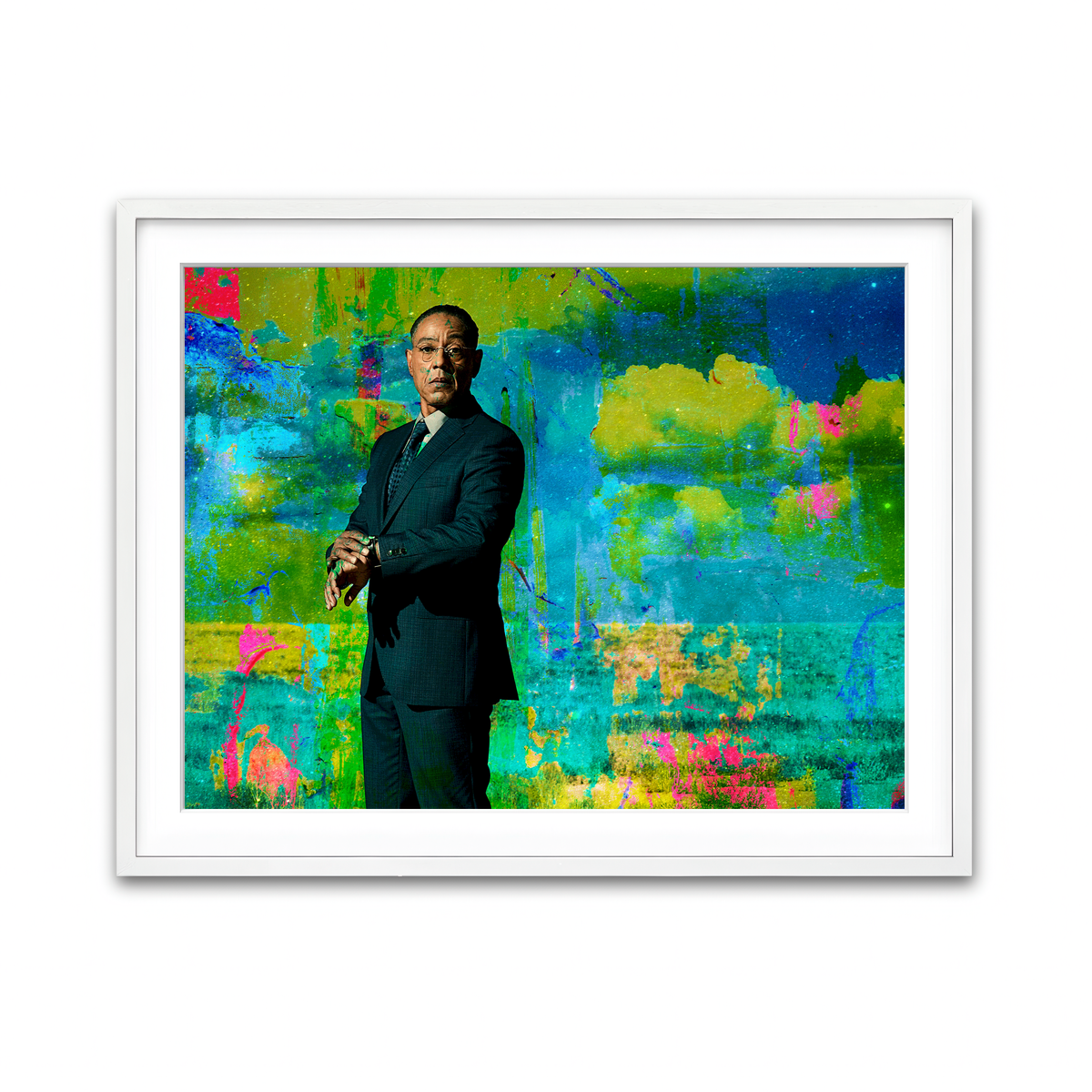 Framed Print 4x3 White