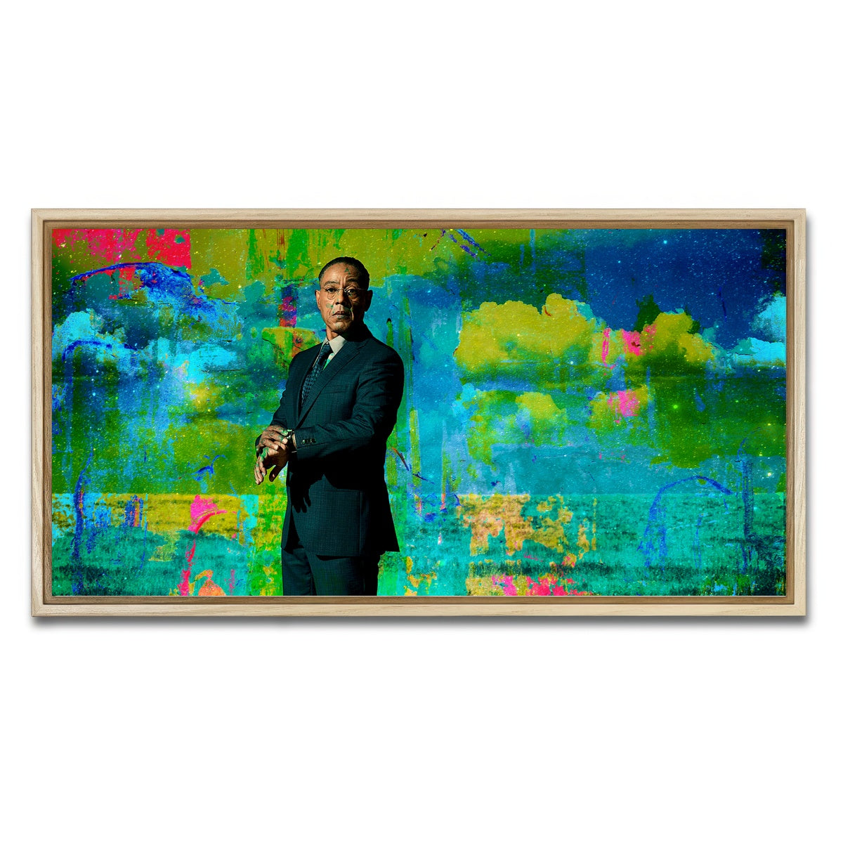 AUTO-MOCKUP WHITE | Gus Fring | 1 Piece | Natural Framed Canvas | group=2x1