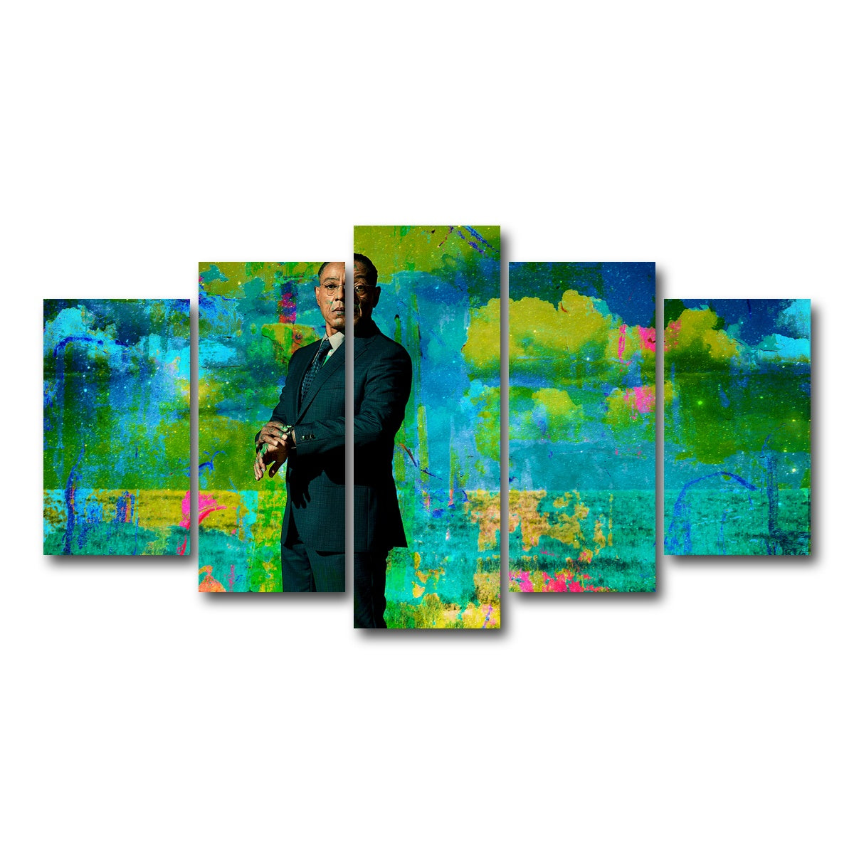 AUTO-MOCKUP WHITE | Gus Fring | 5 Piece | Gallery Wrap Canvas | group=5_normal