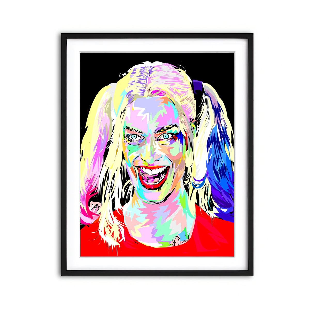 Framed Print 3x4 Black