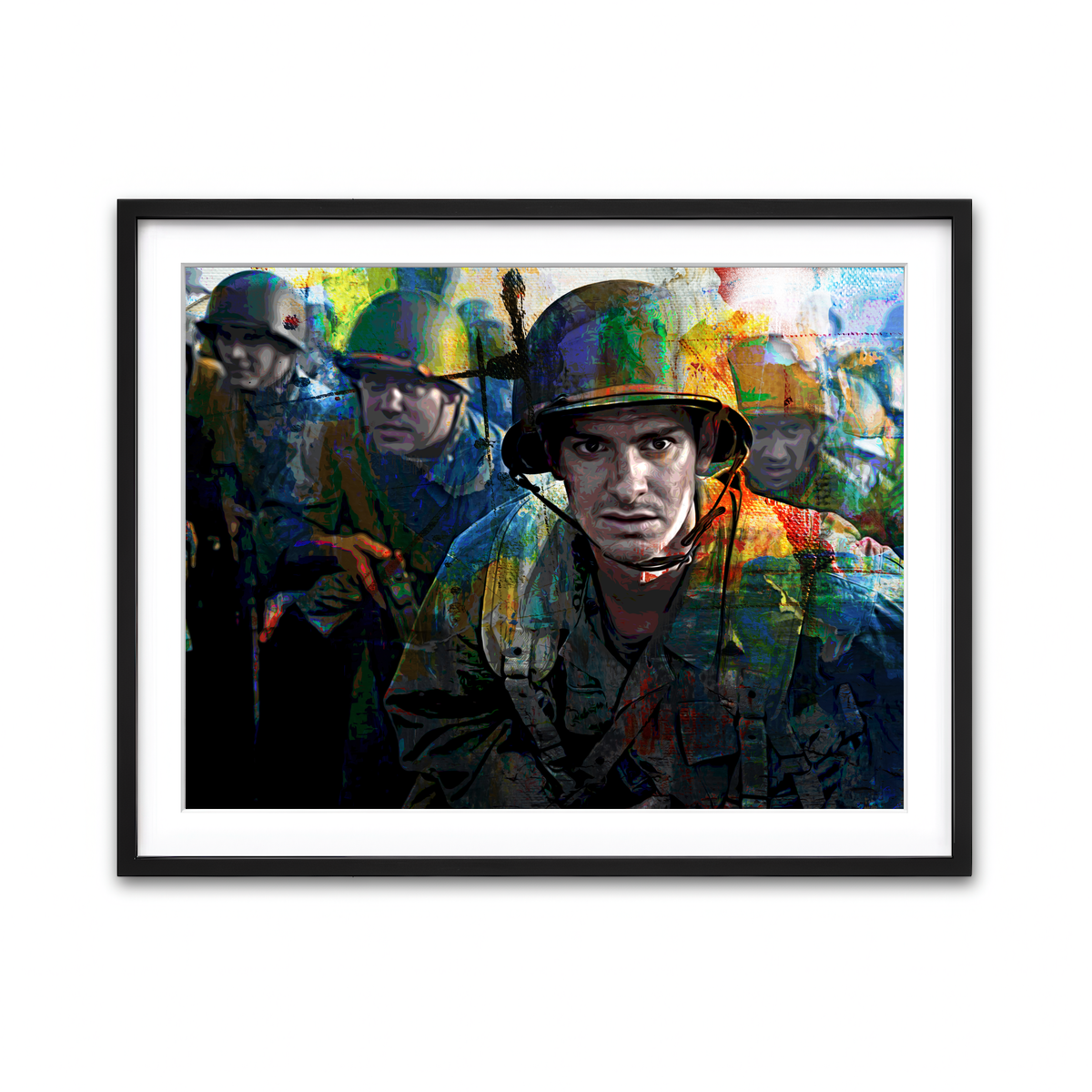 Framed Print 4x3 Black