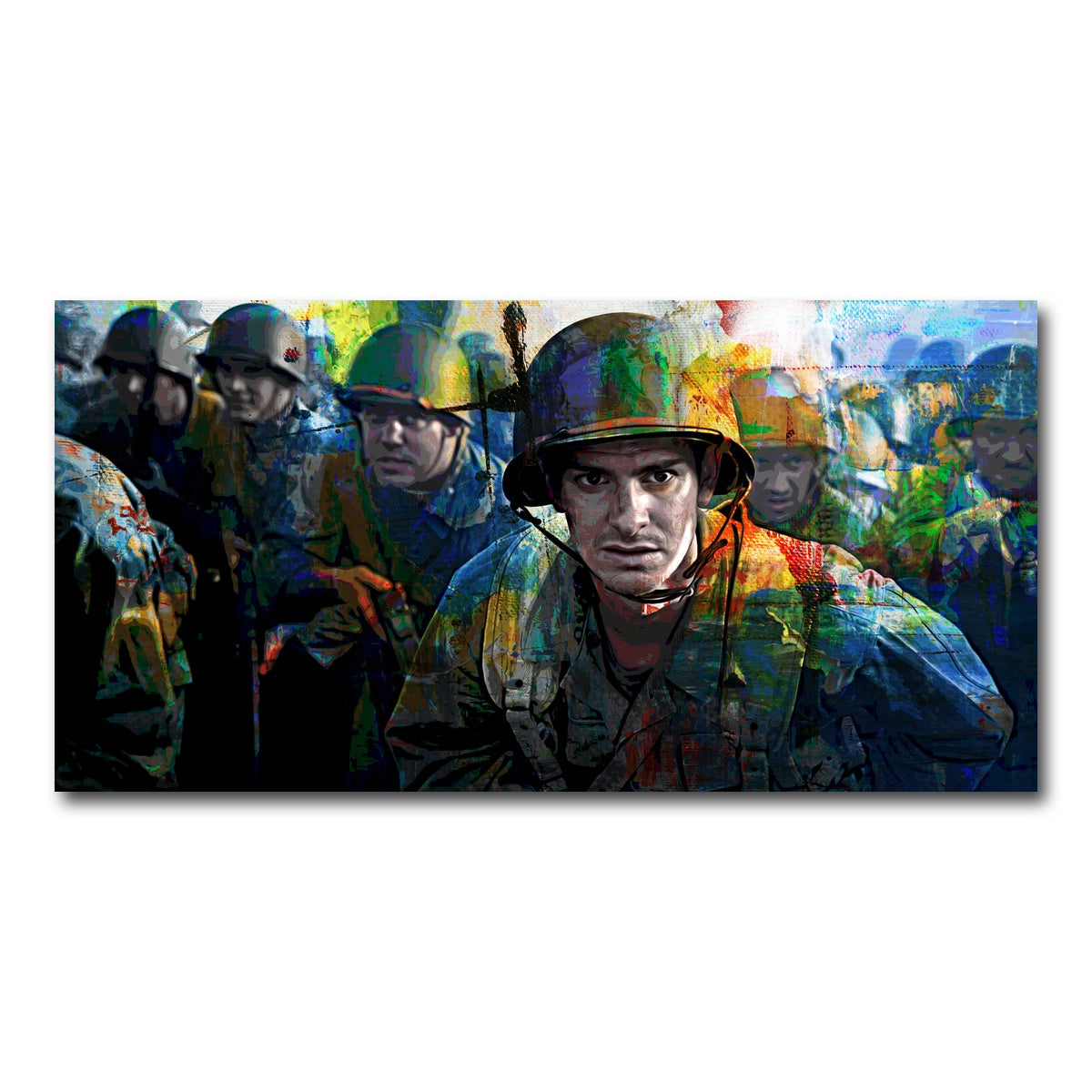 AUTO-MOCKUP WHITE | Hacksaw Ridge | 1 Piece | Gallery Wrap Canvas | group=2x1