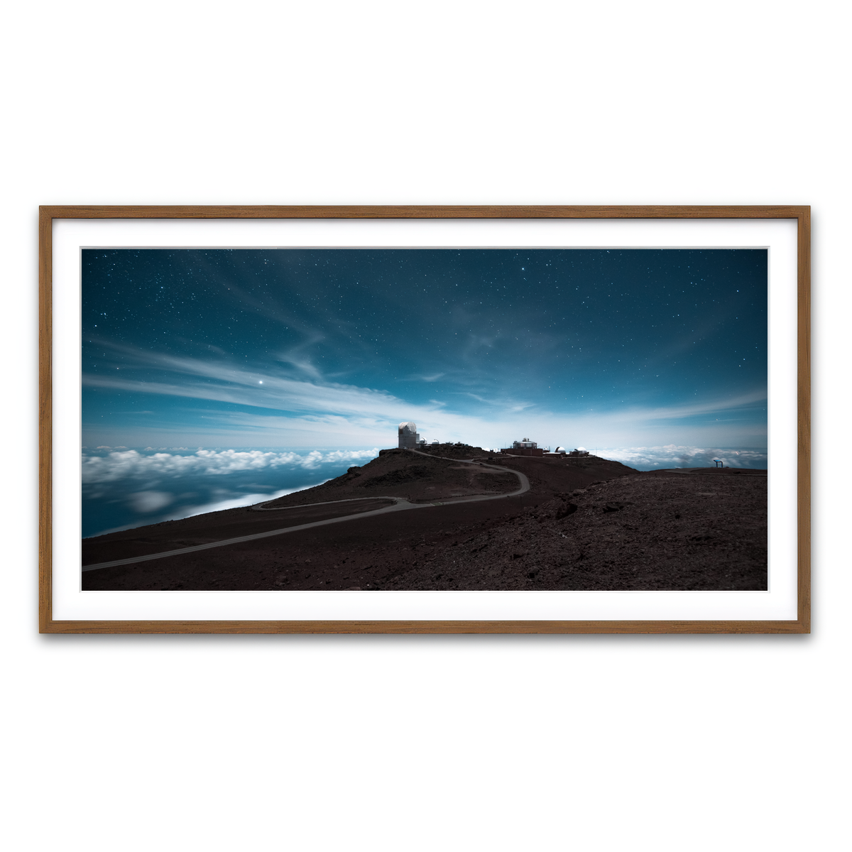 Framed Print 2x1 Walnut