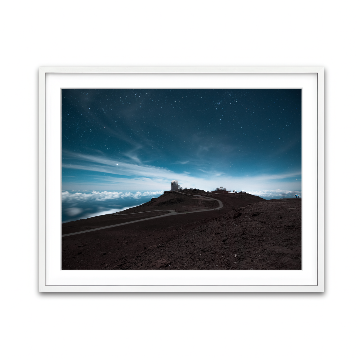 Framed Print 4x3 White