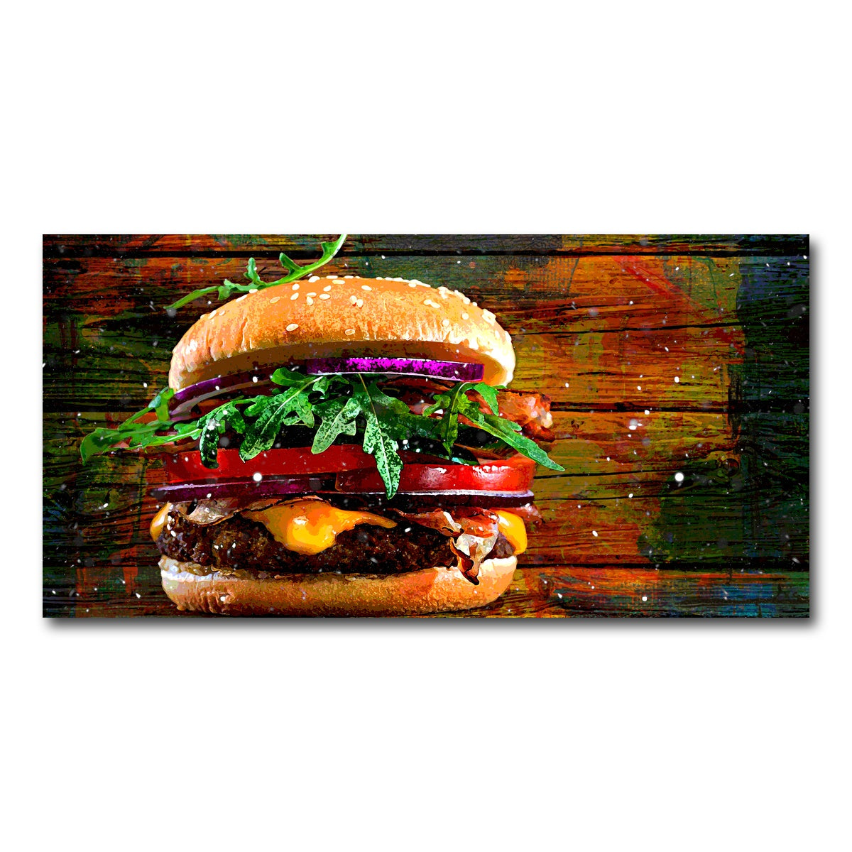 AUTO-MOCKUP WHITE | Hamburger | 1 Piece | Gallery Wrap Canvas | group=2x1