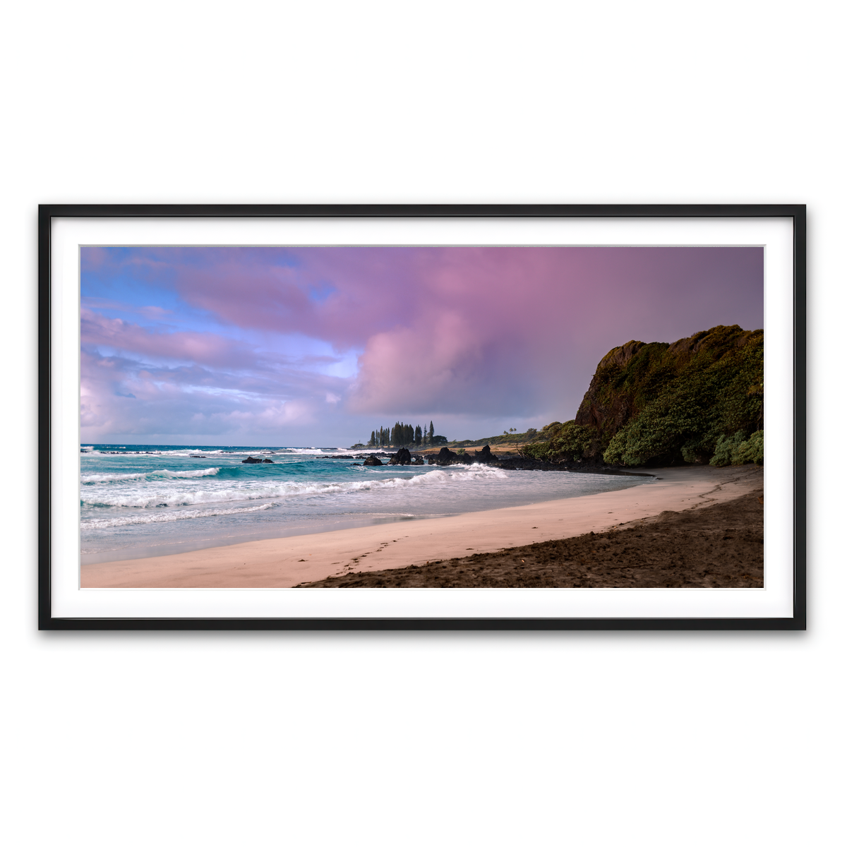Framed Print 2x1 Black