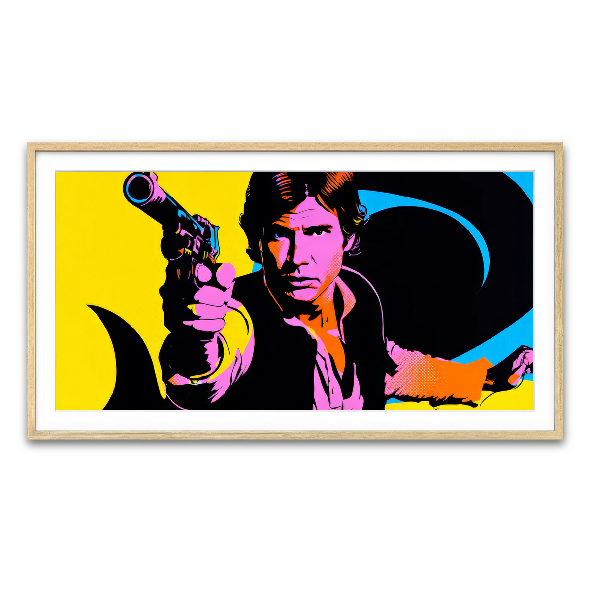 Framed Print 2x1 Natural