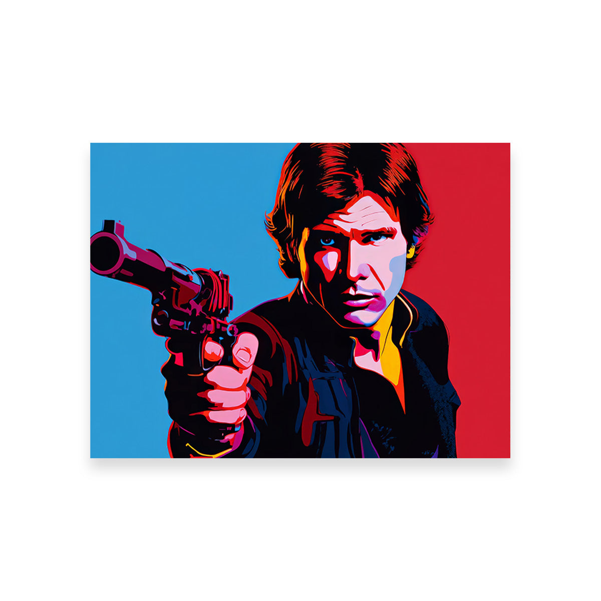 Han Solo Gun Wall Art