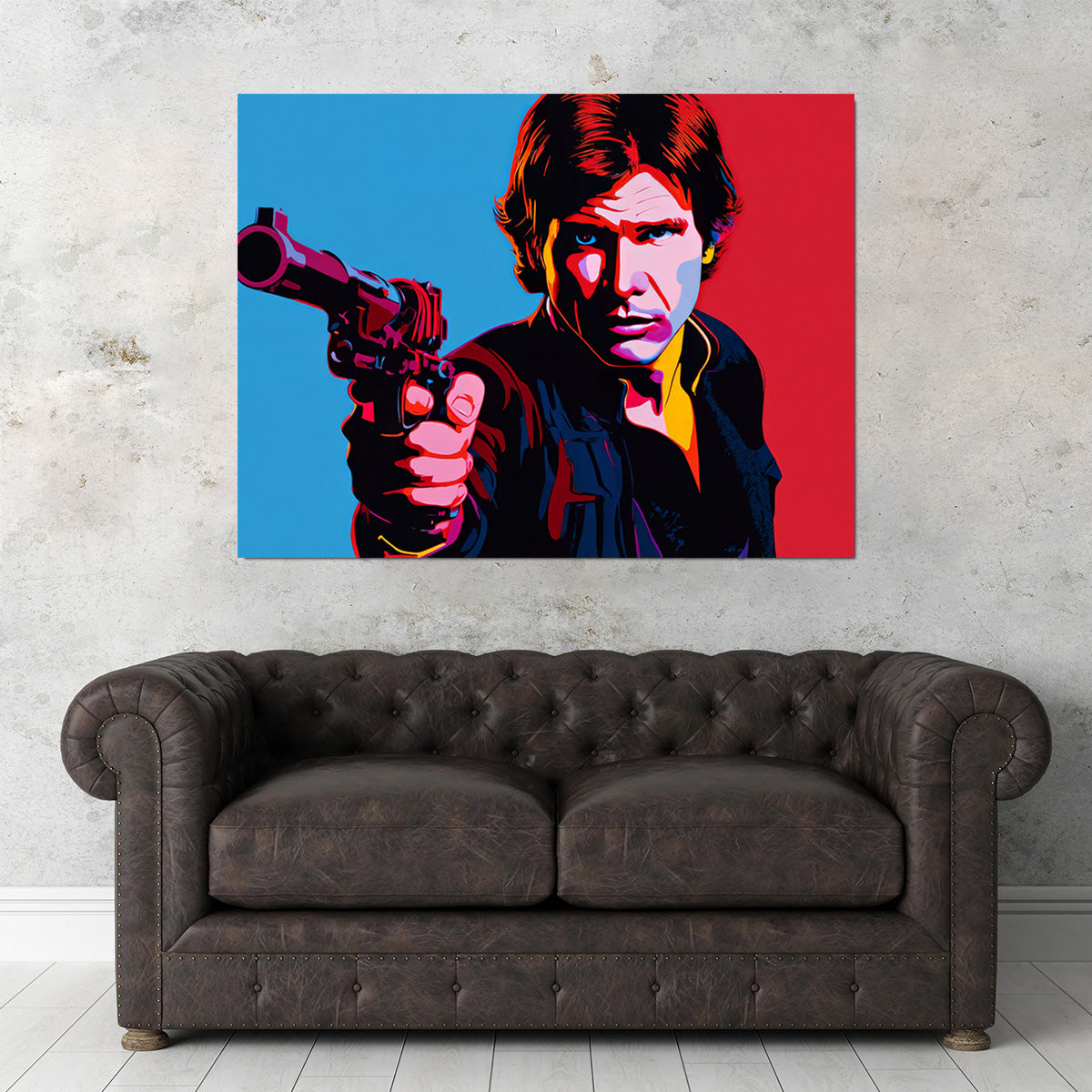 Han Solo Gun Wall Art