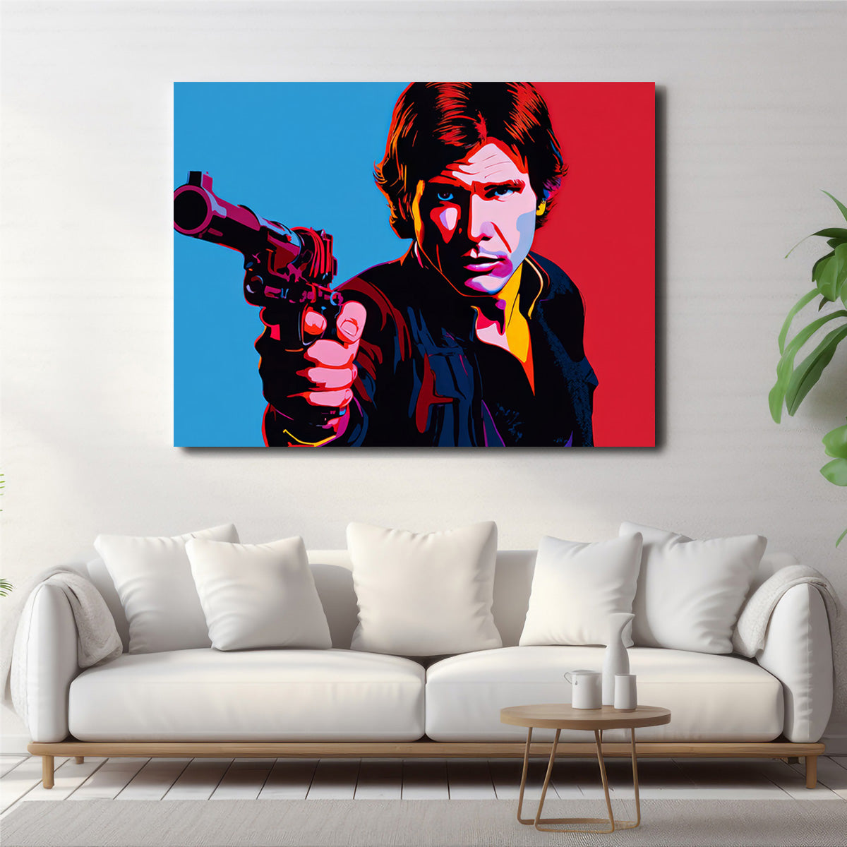 Han Solo Gun Wall Art