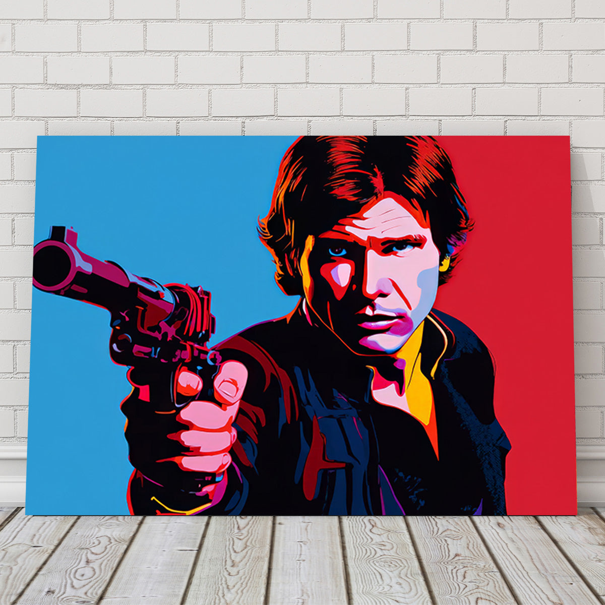 Han Solo Gun Wall Art