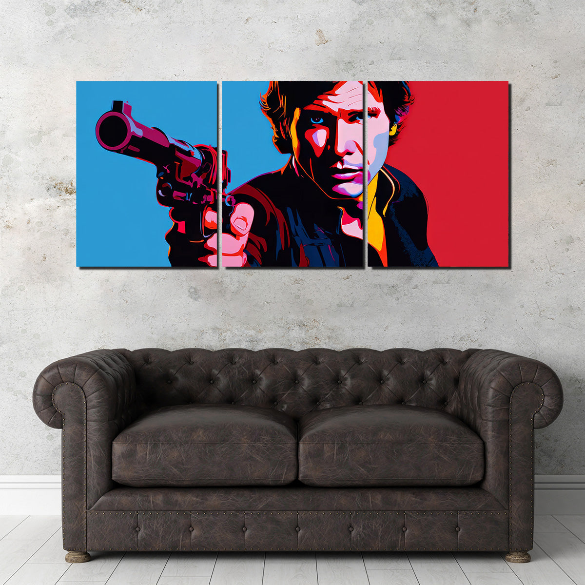 Han Solo Gun Wall Art