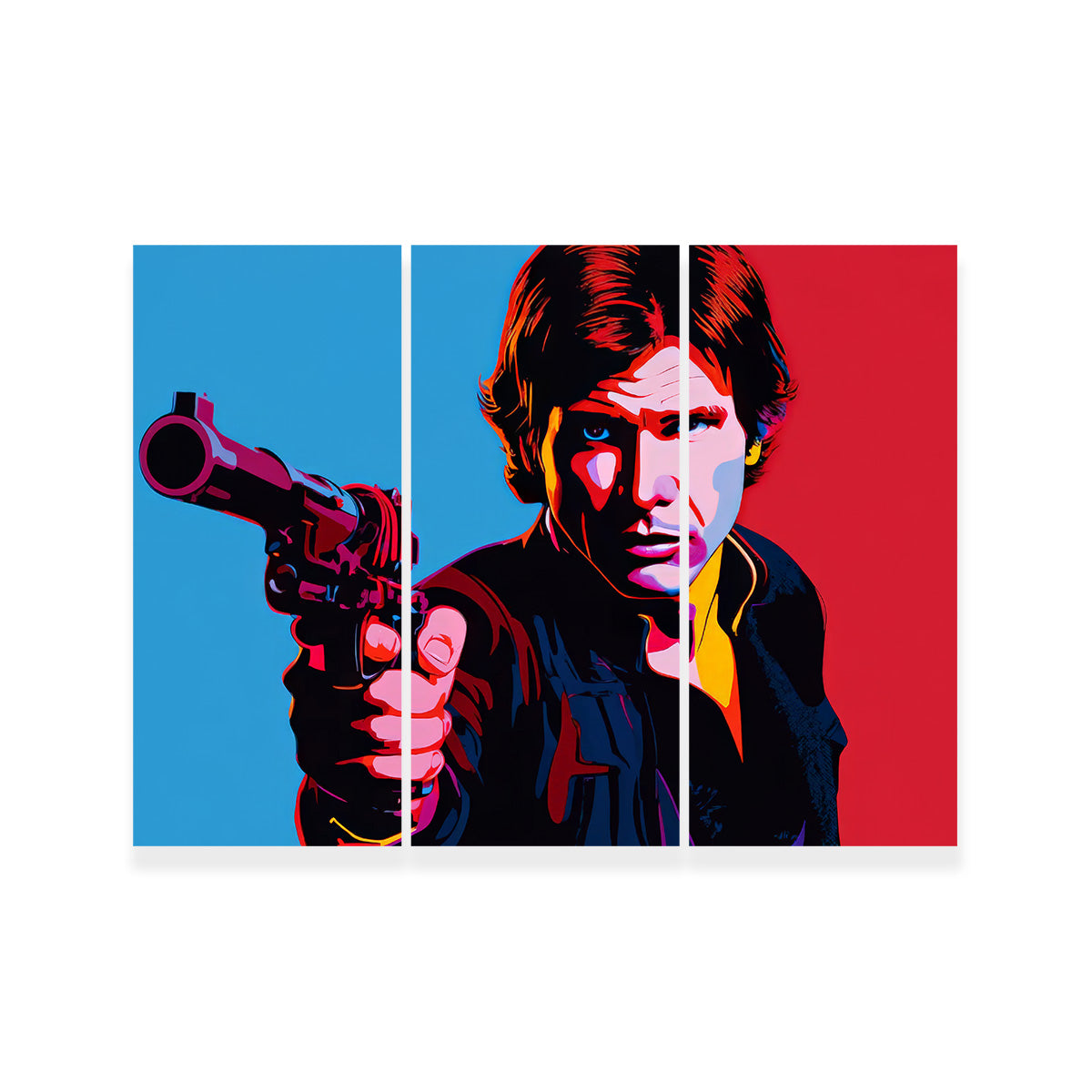 Han Solo Gun Wall Art