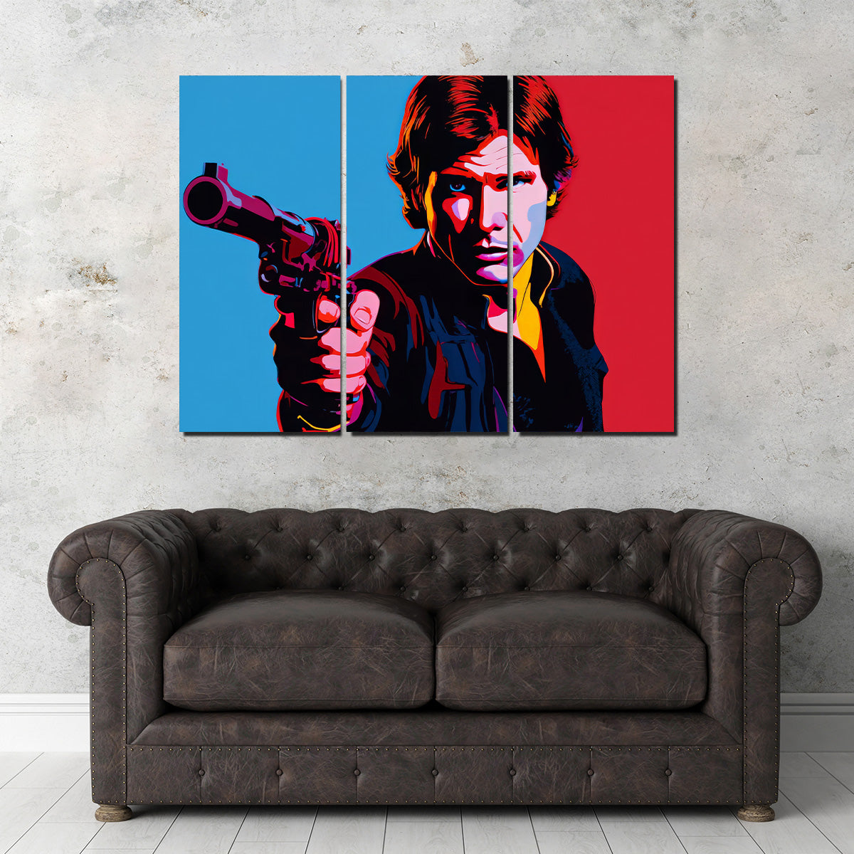 Han Solo Gun Wall Art