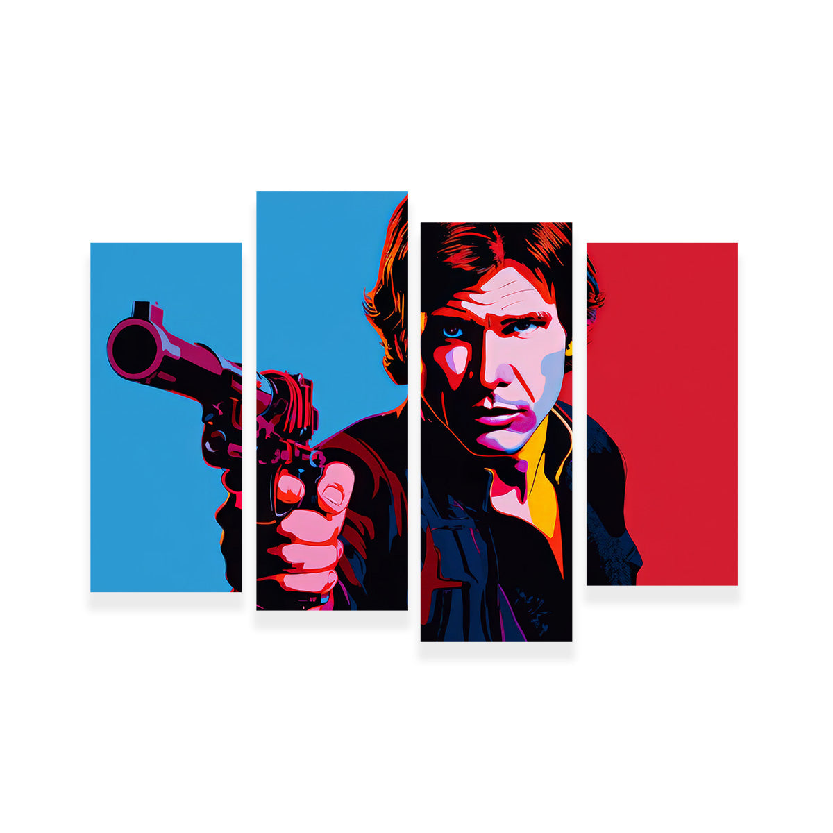 Han Solo Gun Wall Art