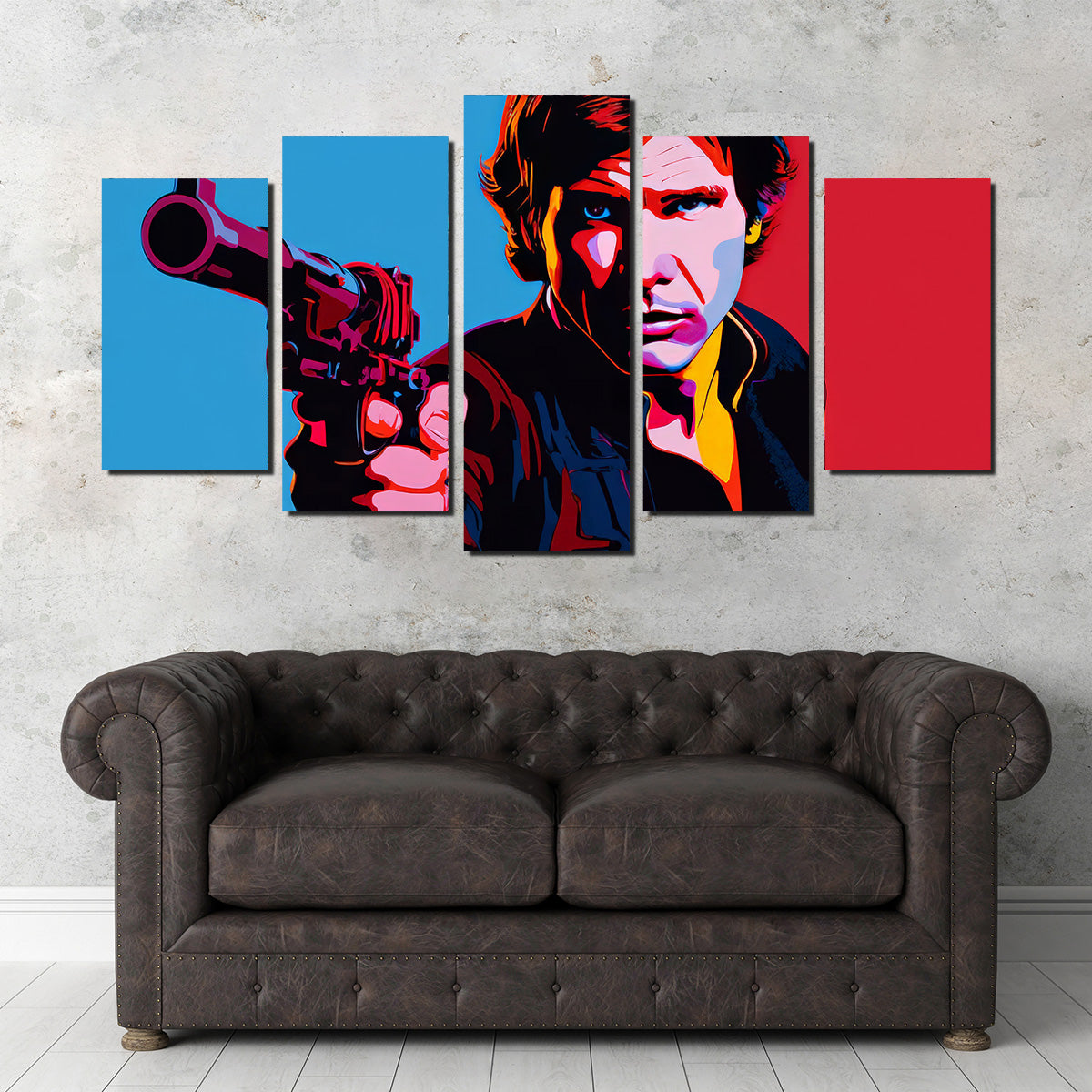 Han Solo Gun Wall Art