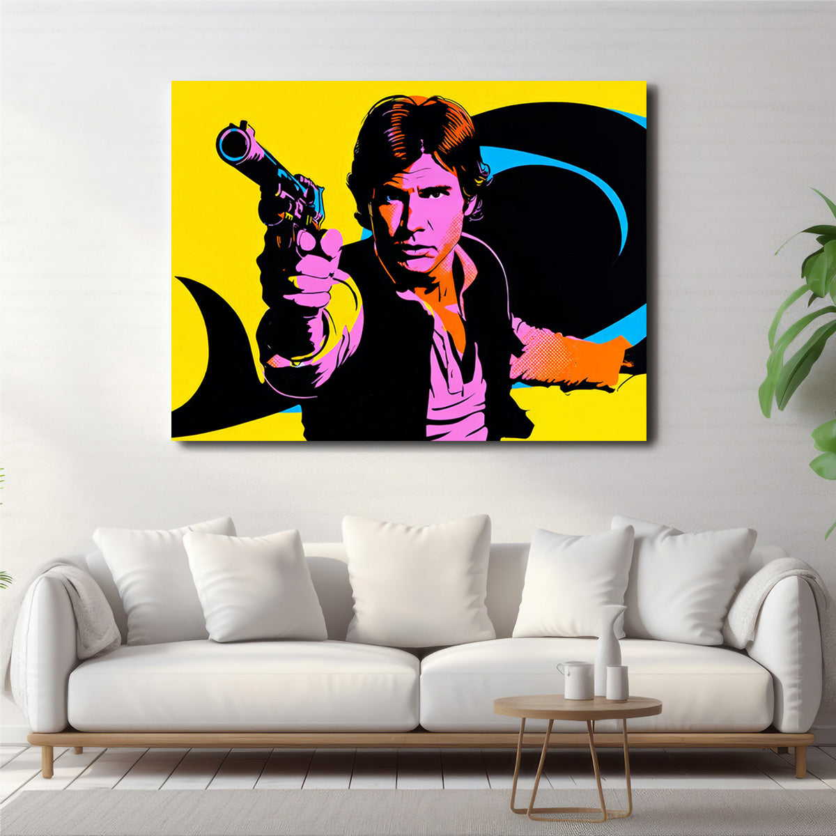 Han Solo Retro Wall Art