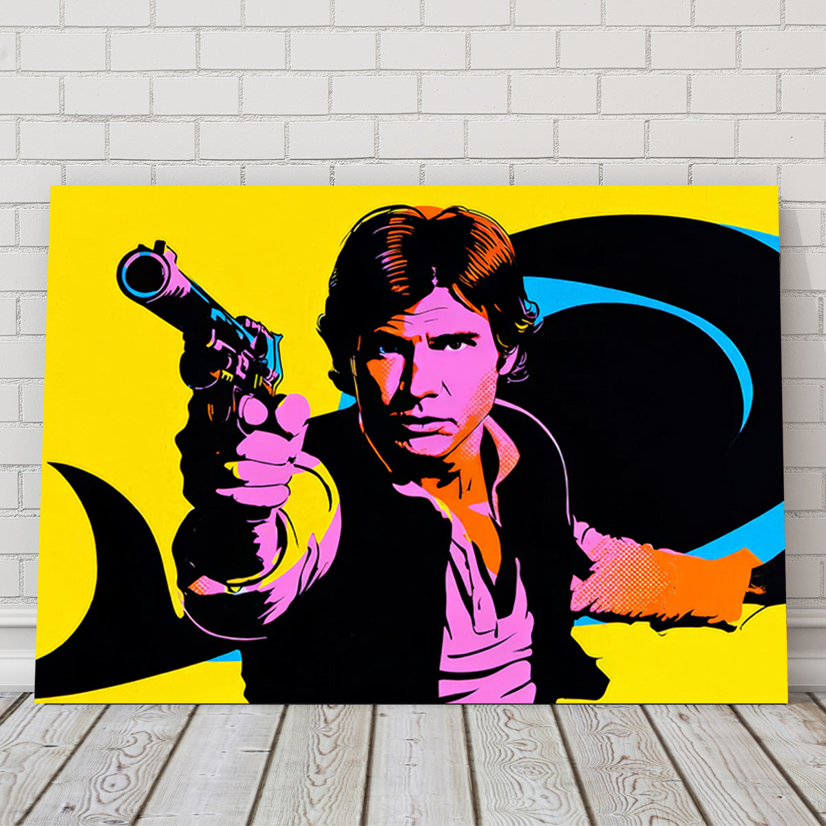 Han Solo Retro Wall Art