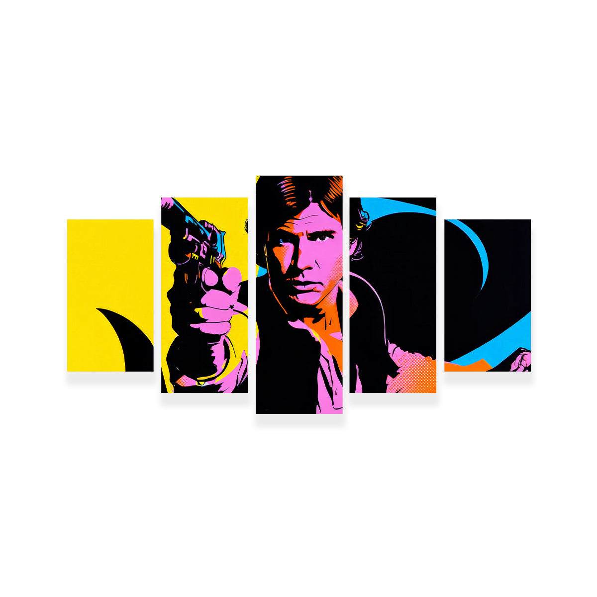 Han Solo Retro Wall Art