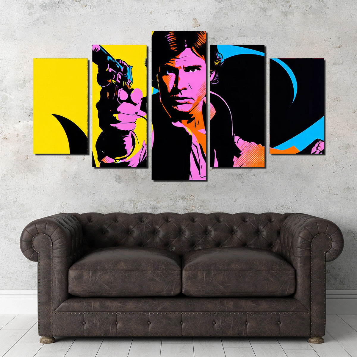 Han Solo Retro Wall Art