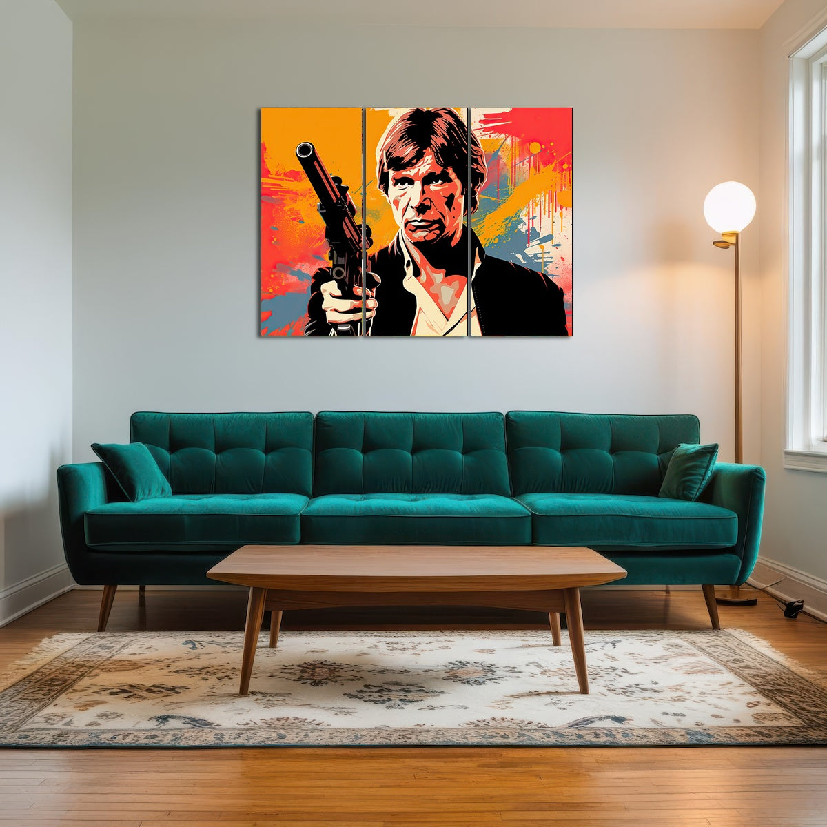 AUTO-MOCKUP ROOM | Han Solo Warhol style