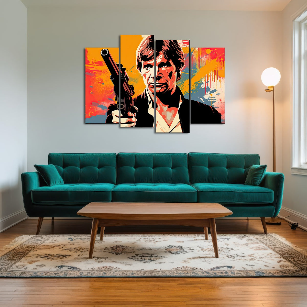 AUTO-MOCKUP ROOM | Han Solo Warhol style