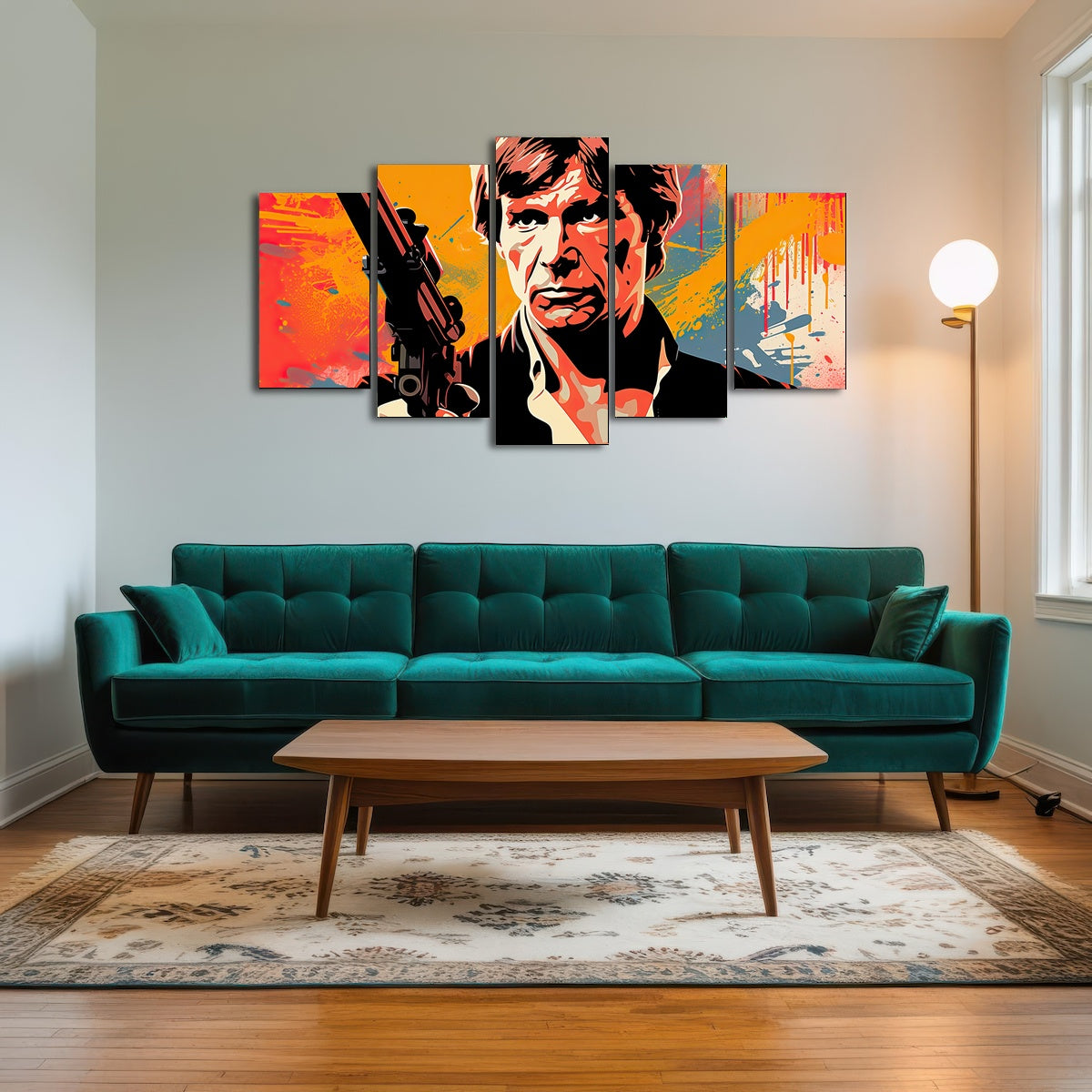 AUTO-MOCKUP ROOM | Han Solo Warhol style