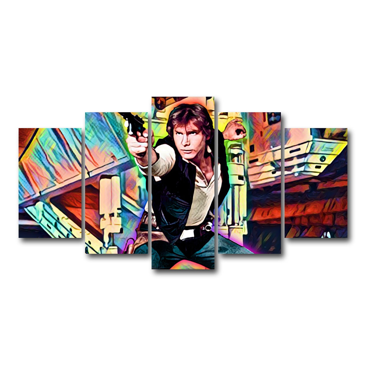 AUTO-MOCKUP WHITE | Han Solo | 5 Piece | Gallery Wrap Canvas | group=5_normal