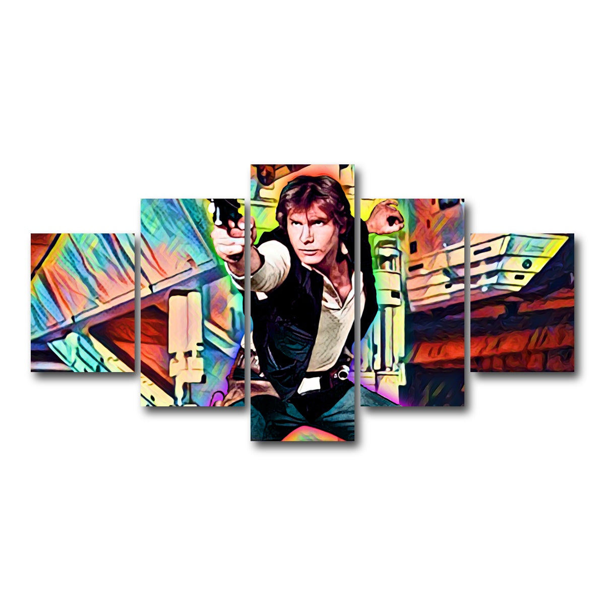 AUTO-MOCKUP WHITE | Han Solo | 5 Piece | Gallery Wrap Canvas | group=5_short