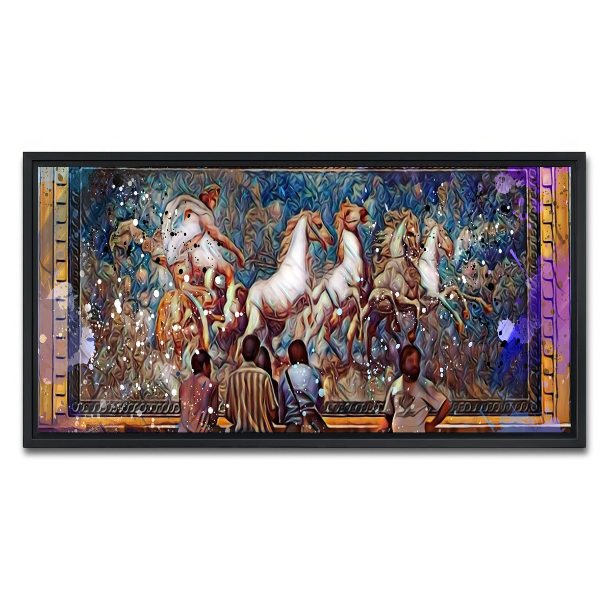 AUTO-MOCKUP WHITE | Hangover | 1 Piece | Black Framed Canvas | group=2x1