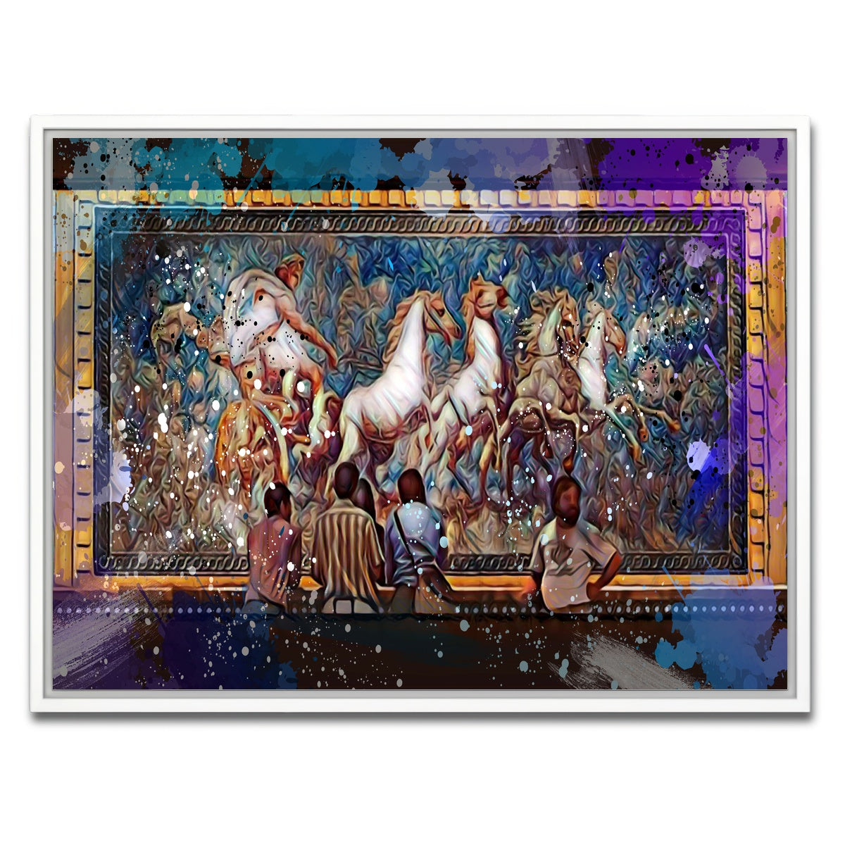 AUTO-MOCKUP WHITE | Hangover | 1 Piece | White Framed Canvas | group=4x3