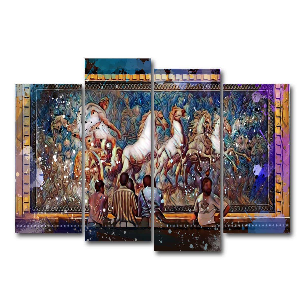 AUTO-MOCKUP WHITE | Hangover | 4 Piece | Gallery Wrap Canvas | group=4_normal